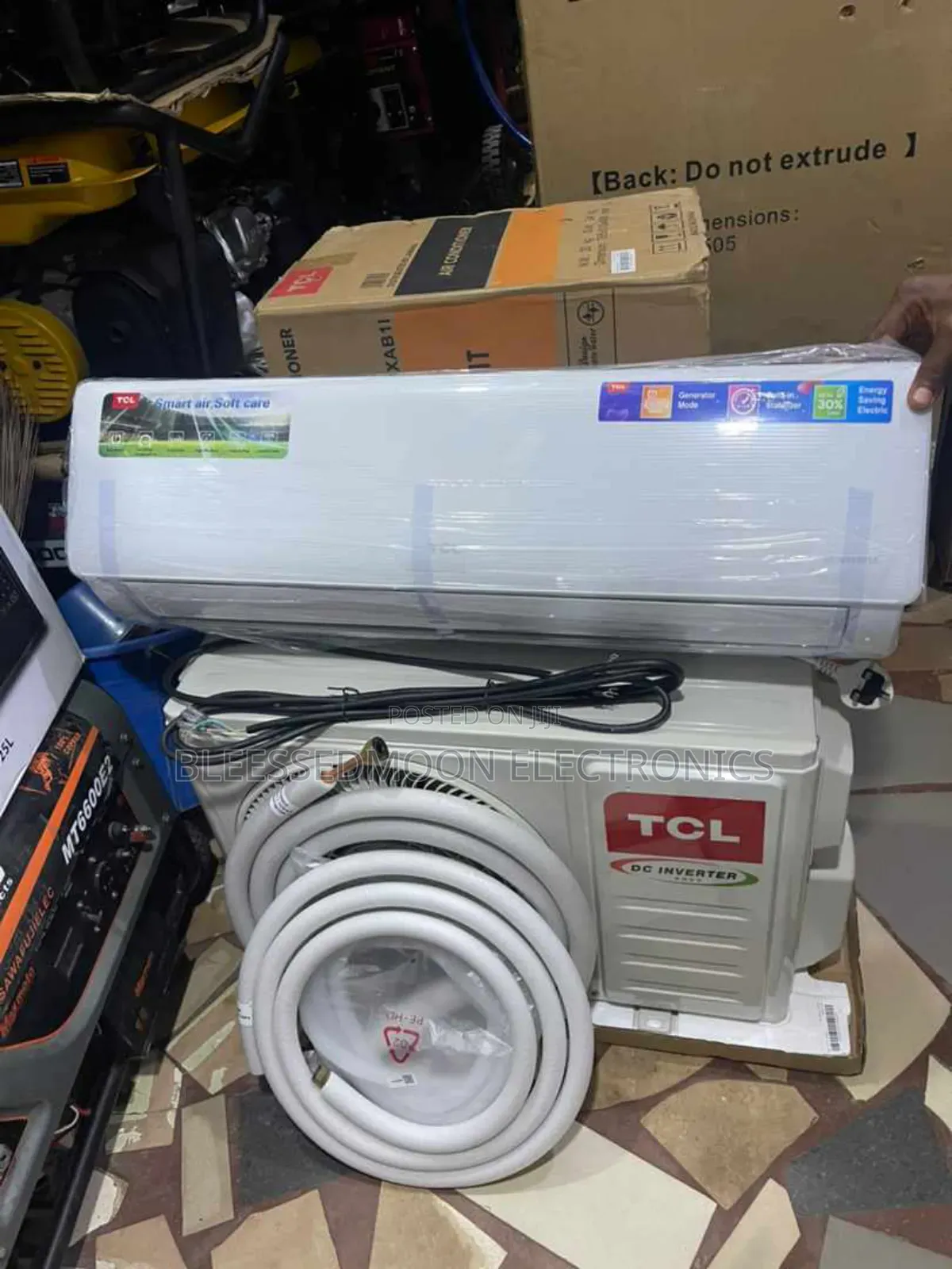 TCL Dc Inverter Split Unit Ac 1hp With Installation Kits and Wire