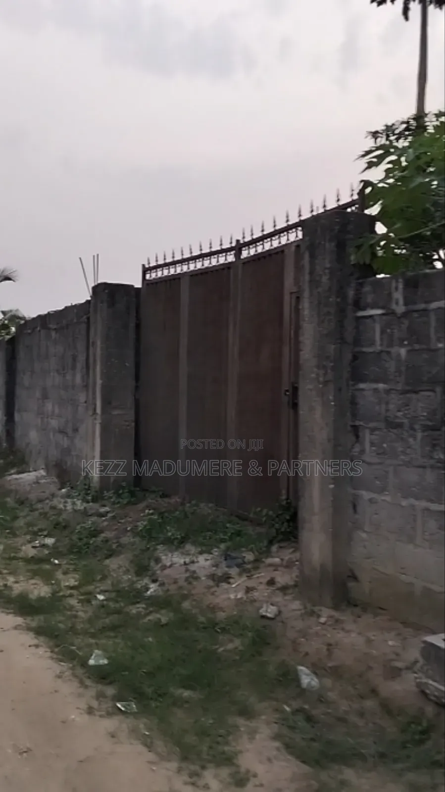 For Sale : One (1) Plots at Lemon , Cedarwood Estate Sars Road Ph