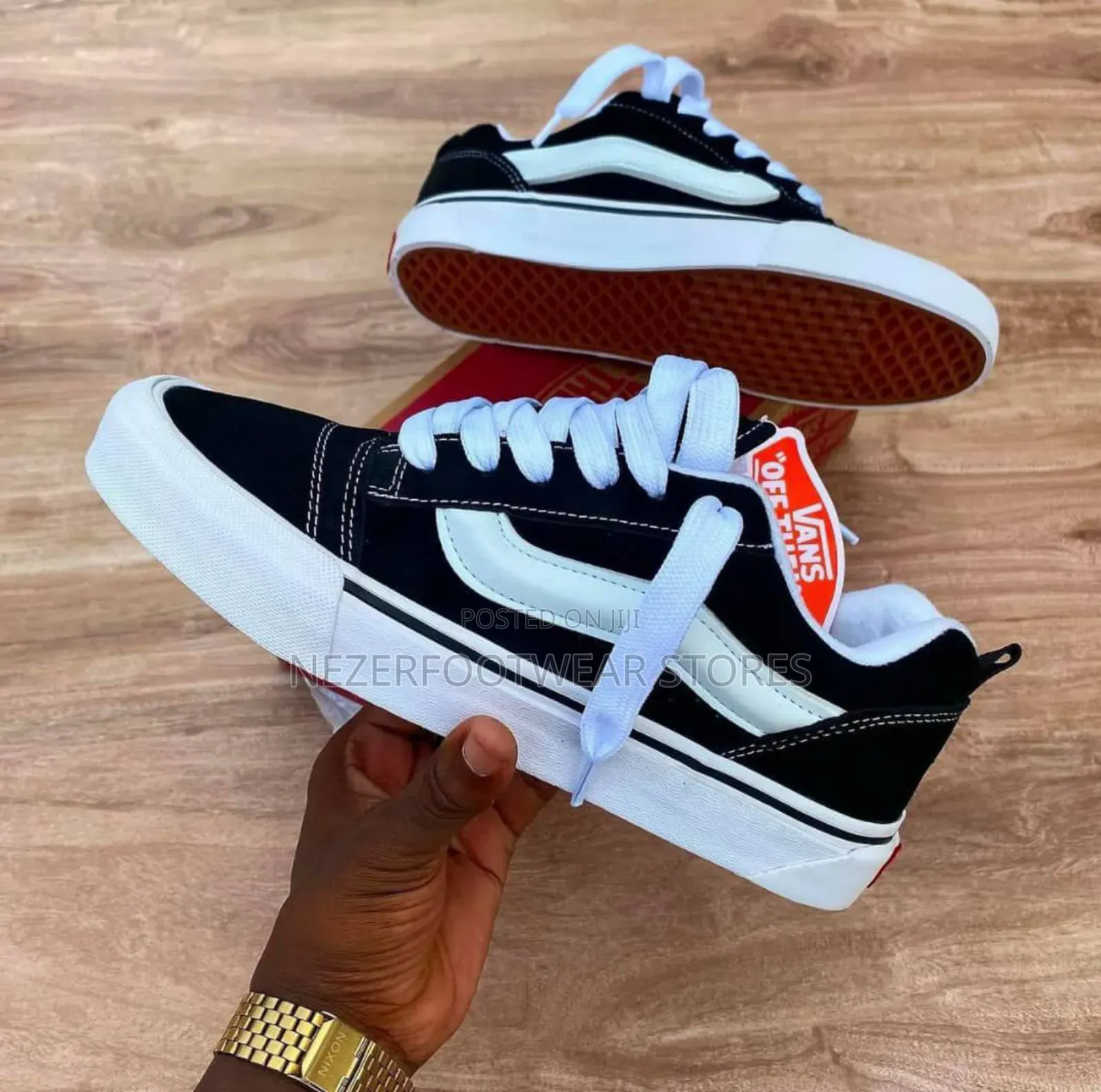 High Sole Vans Knu Skool Kicks.