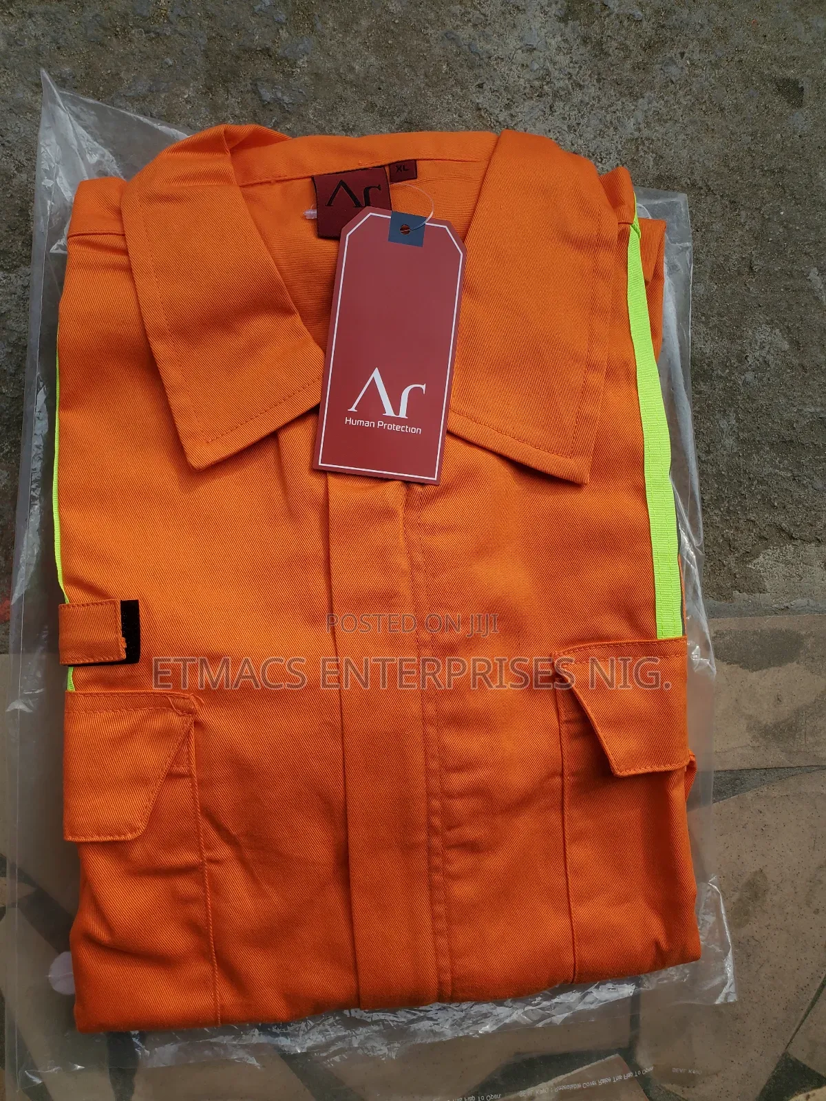 Orange Foreign Coveral