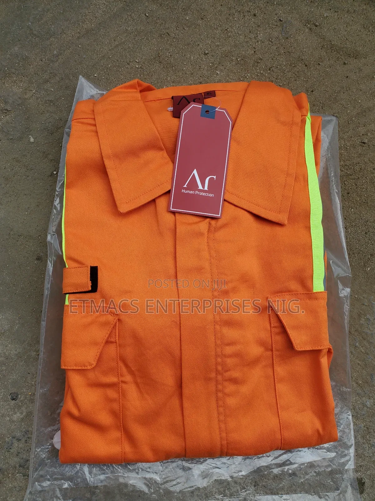 Orange Foreign Coveral