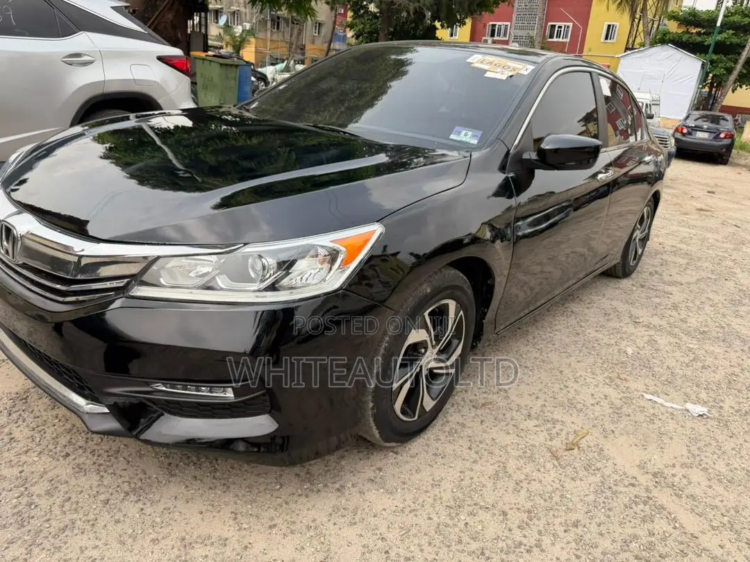 Honda Accord LX 4dr Sedan FWD (2.4L 4cyl 2A) 2017 Black