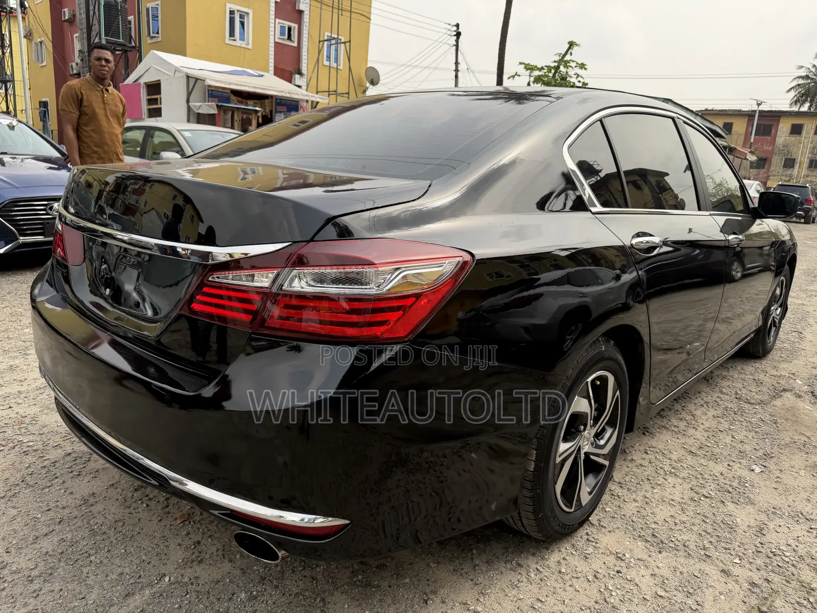 Honda Accord LX 4dr Sedan FWD (2.4L 4cyl 2A) 2017 Black