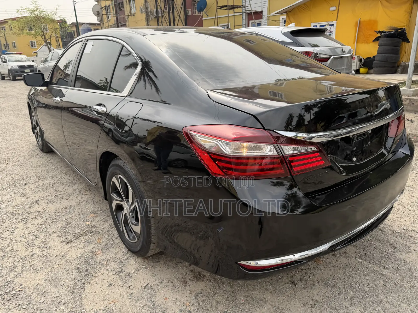 Honda Accord LX 4dr Sedan FWD (2.4L 4cyl 2A) 2017 Black