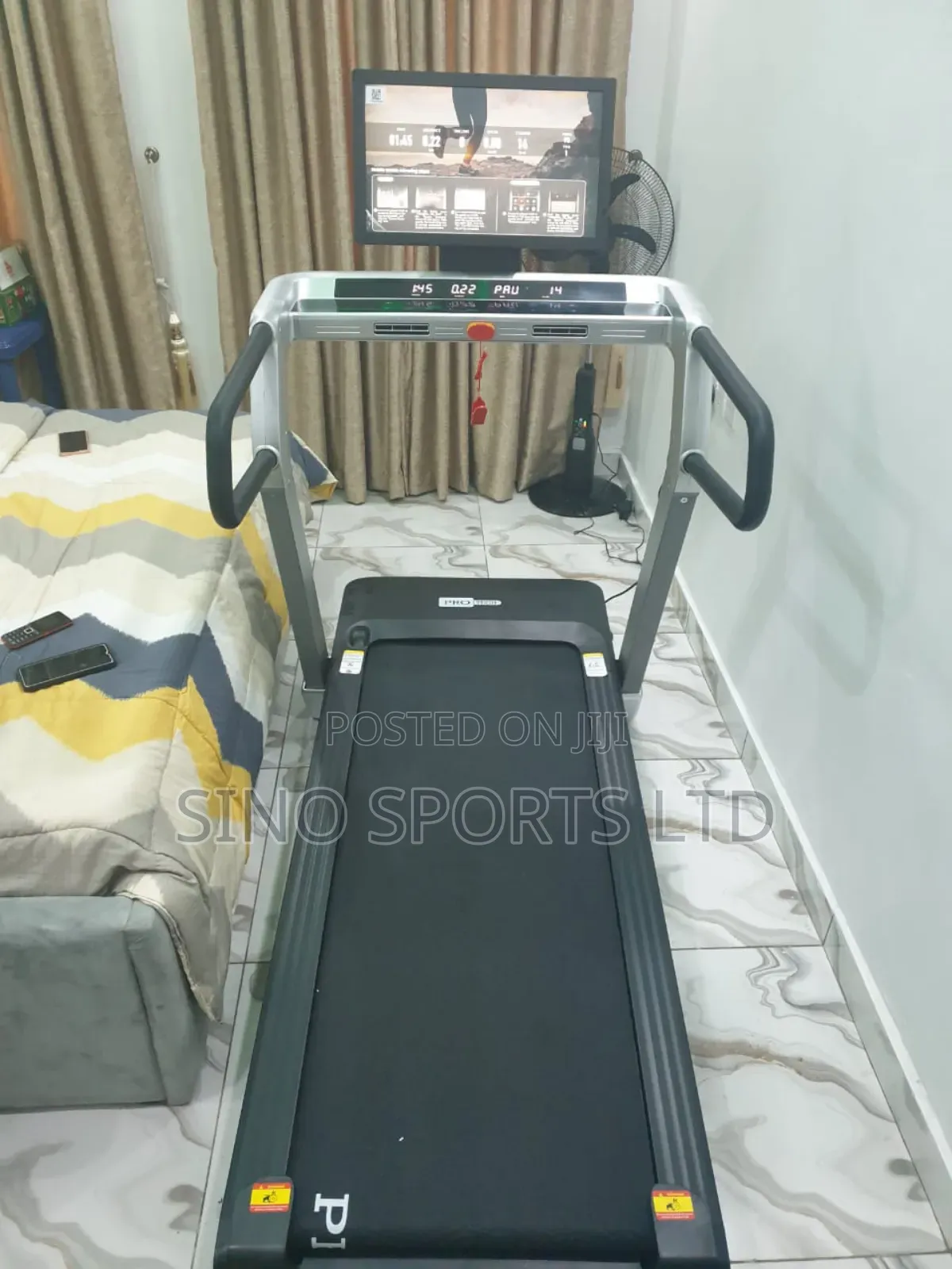 5.0hp Pro Tech Electric Commercial Treadmill