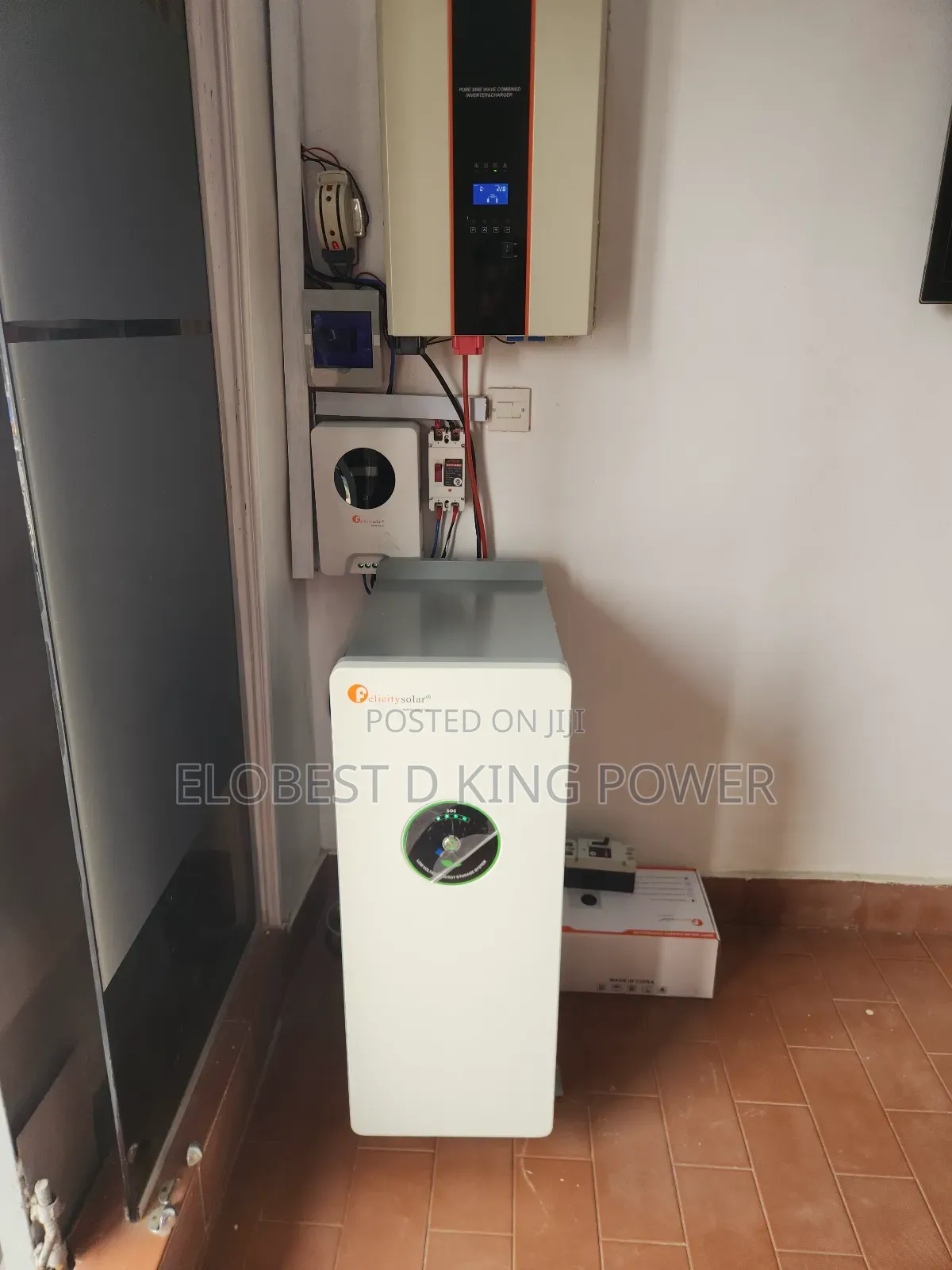 15kwh 51.2v Lithium Battery Felicity And 10kva Inverter