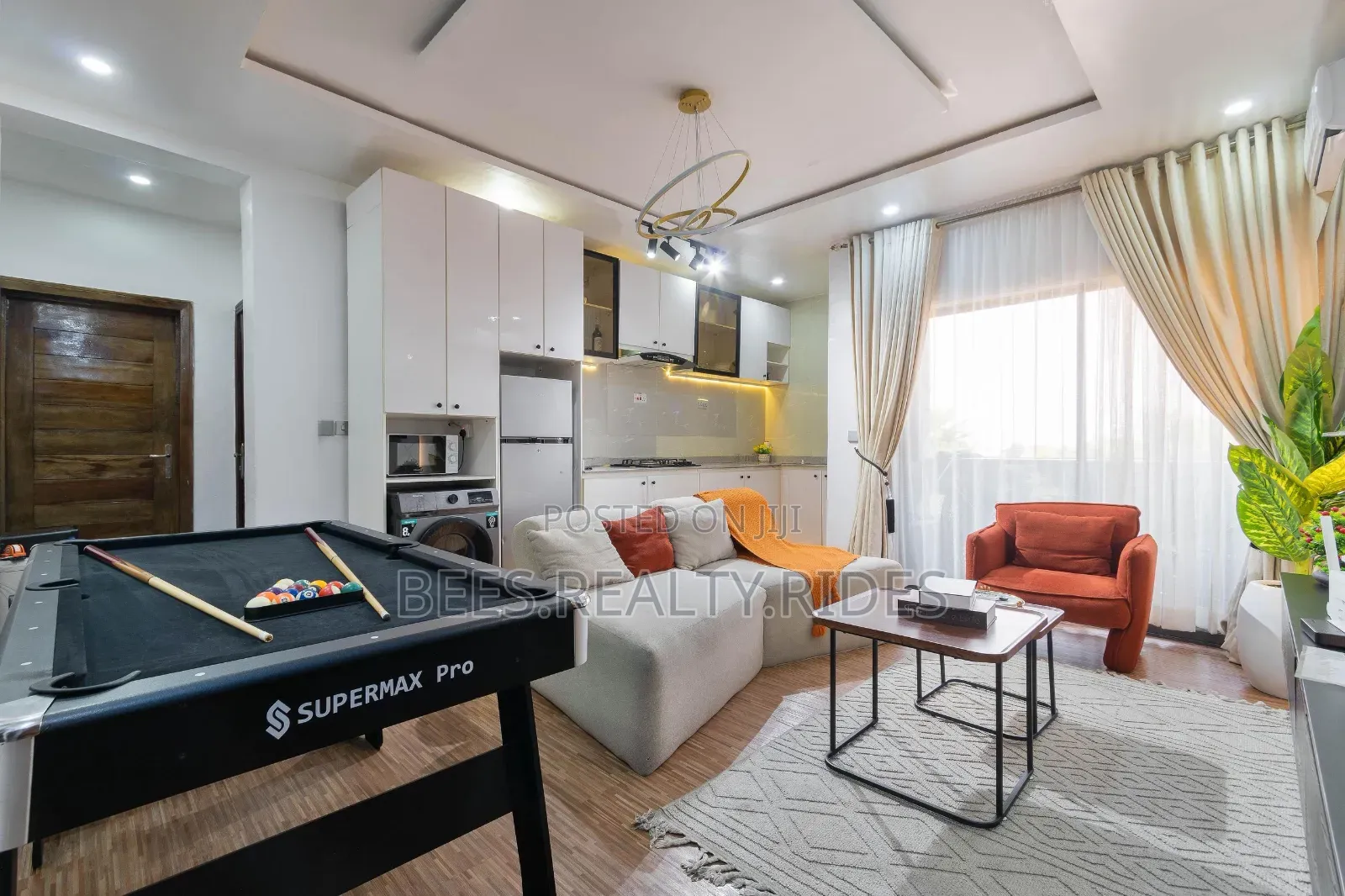 Cozy and Stress-Free 1 Bedroom With a Pool and a Snooker Board