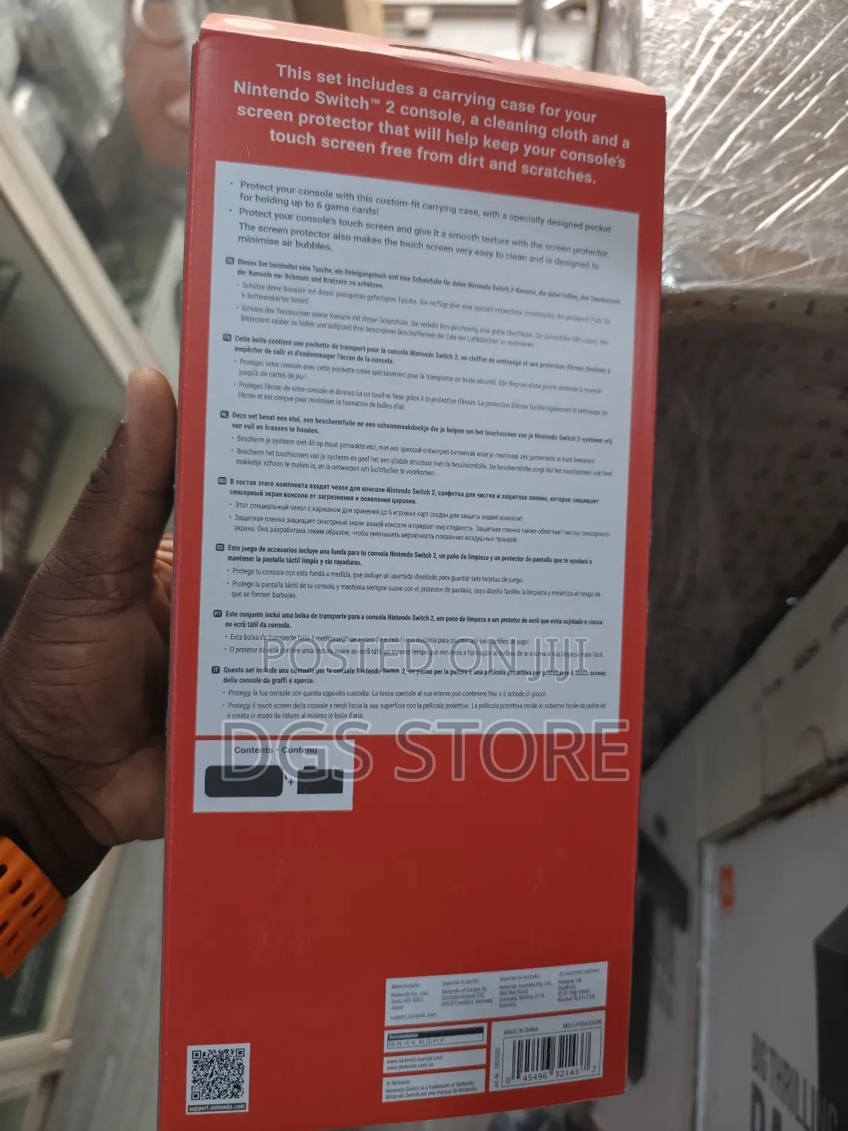 Nintendo Switch 2 Carrying Case Screen Protector 2in1