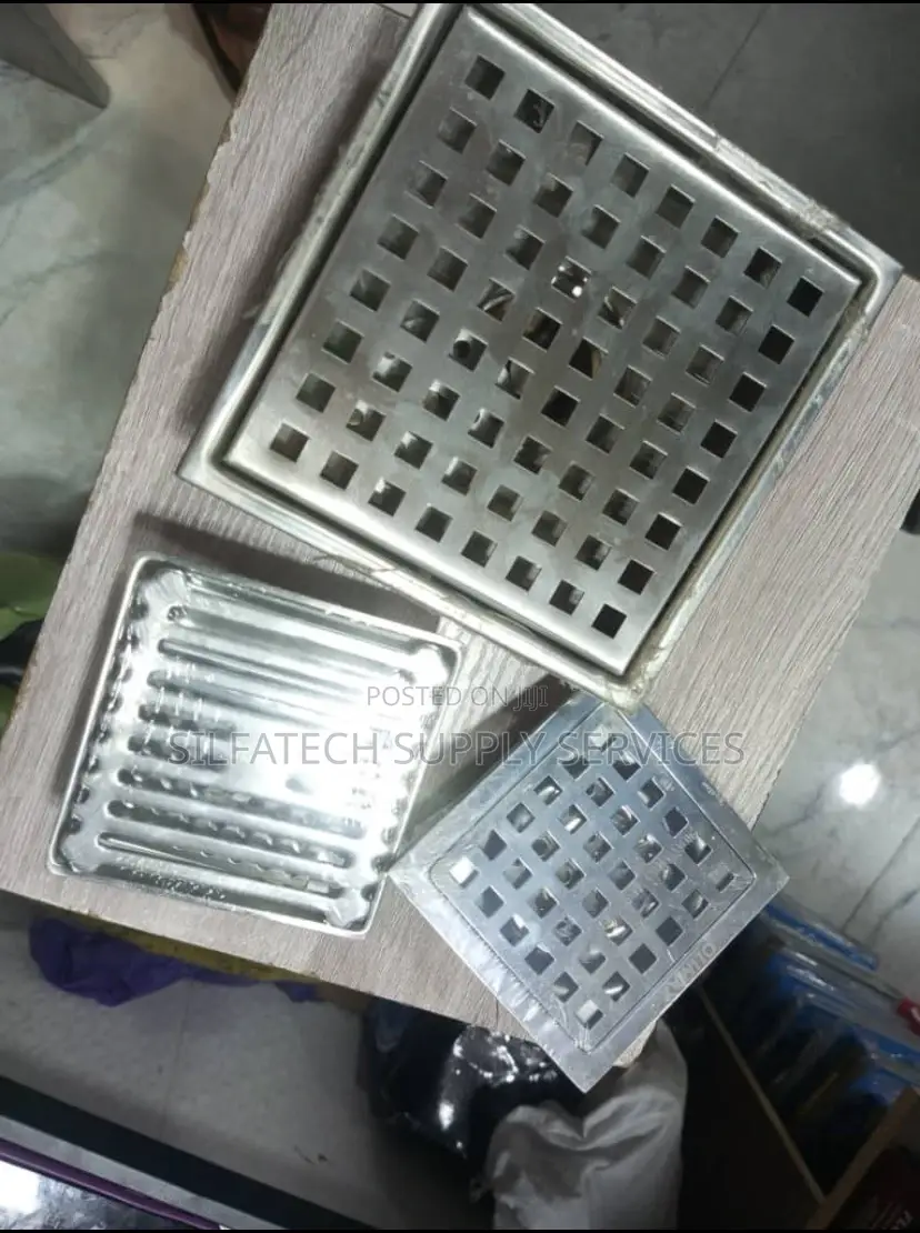 6” and 4” Stainless Floor Drain