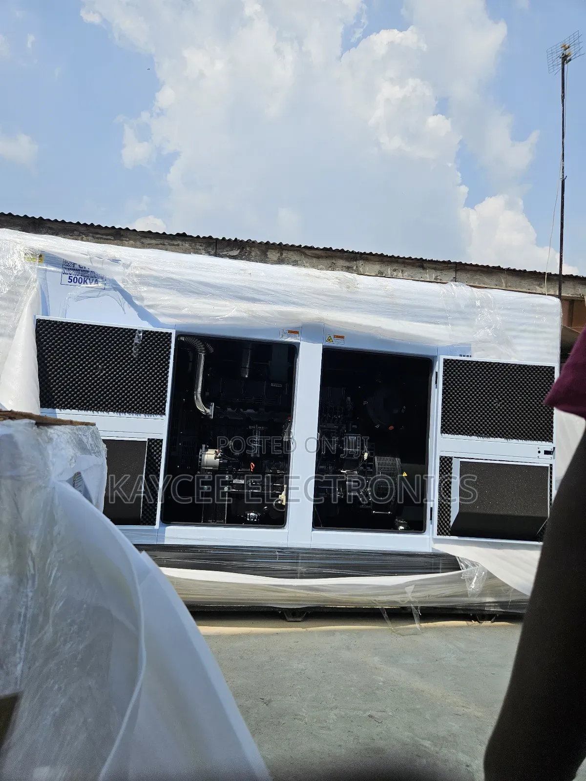 500kva Perkins Diesel Soundproof Generator