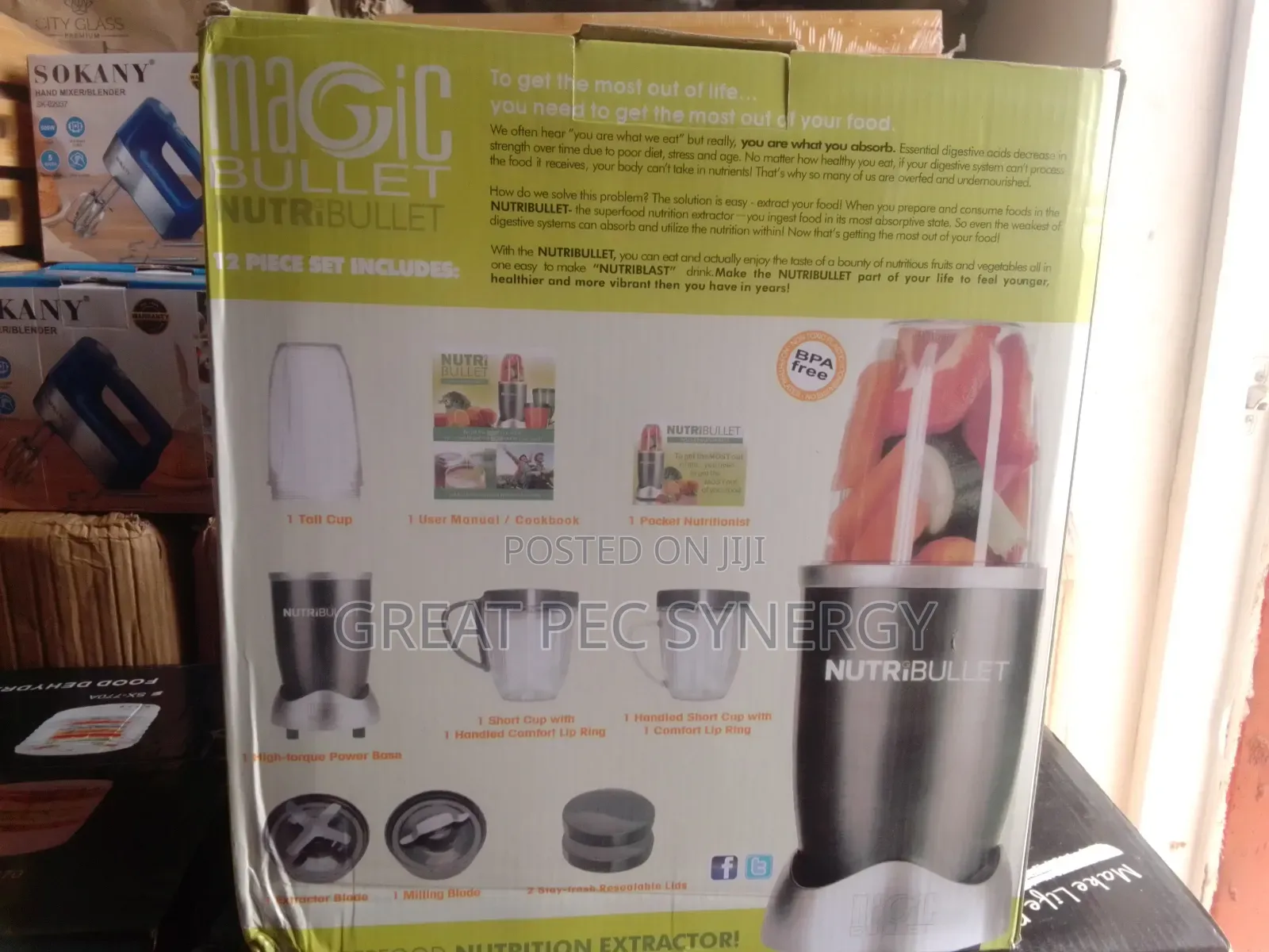 Magic Nutri Bullet 900w