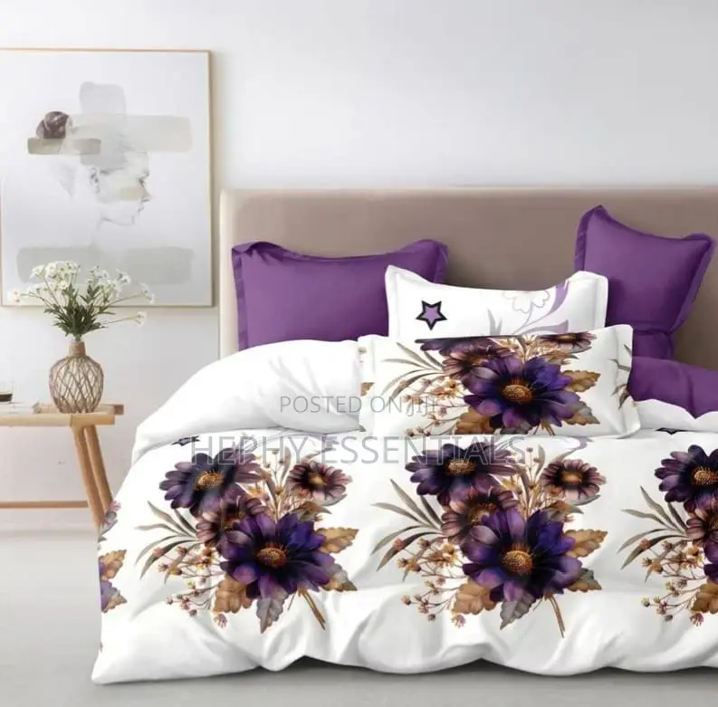 Turkish 6x6 Bedspread and 4 Pillowcase