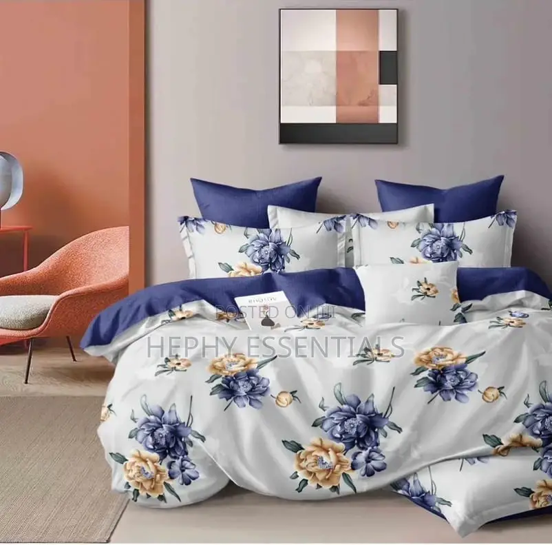 Turkish 6x6 Bedspread and 4 Pillowcase