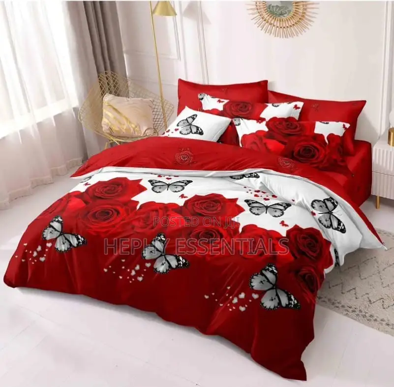 Turkish 6x6 Bedspread and 4 Pillowcase