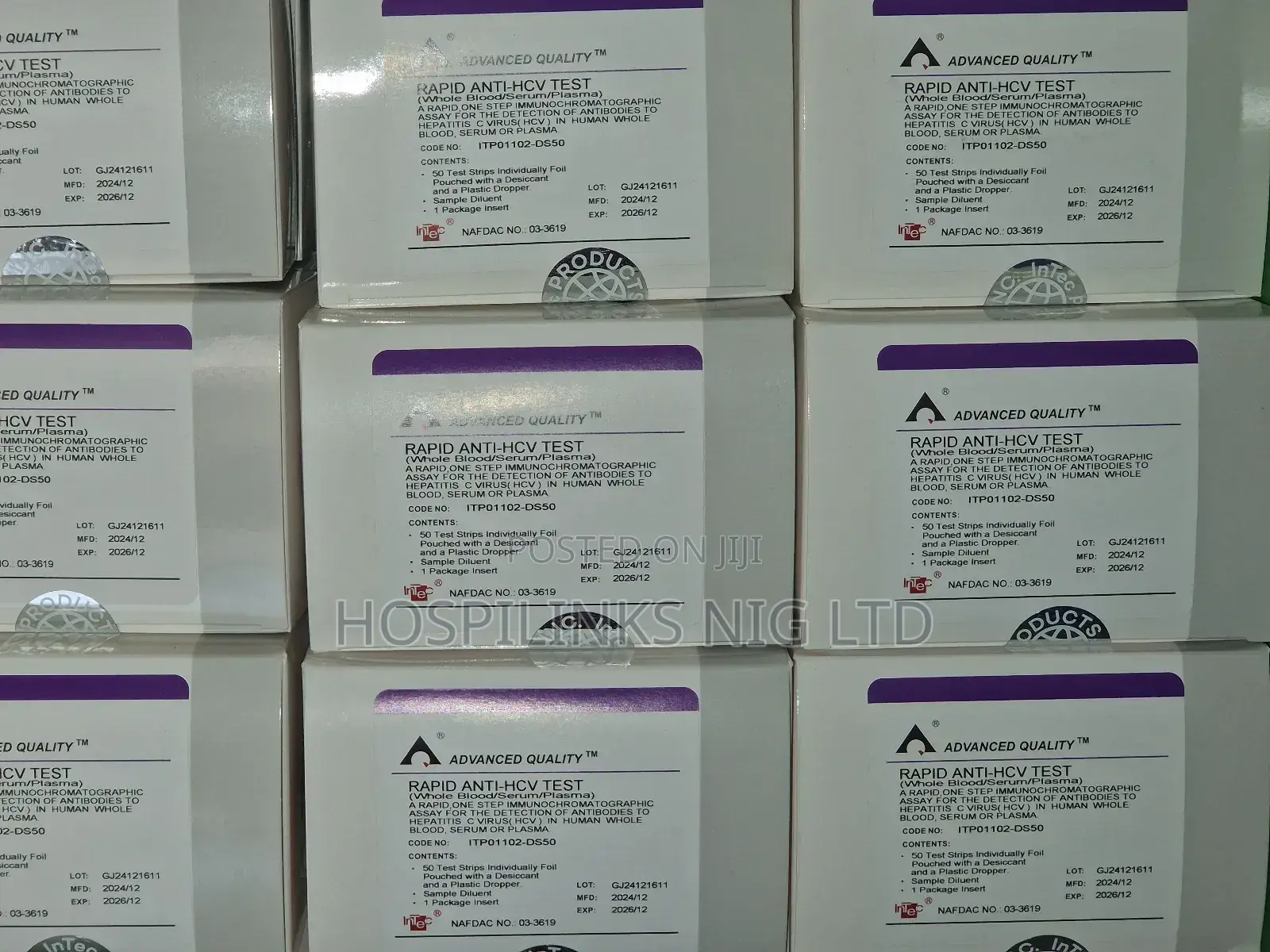HCV Hepatitis C Intec Product