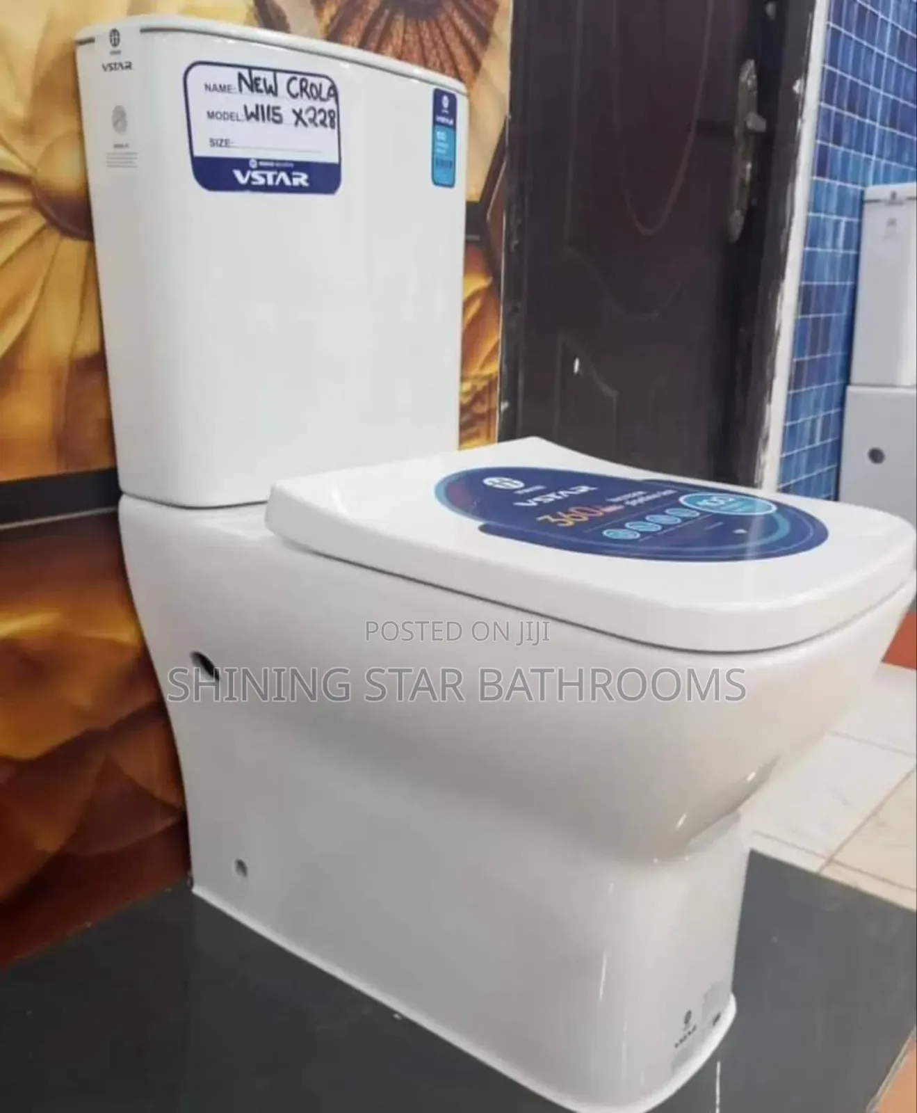 Corola Toilet Set With Basin