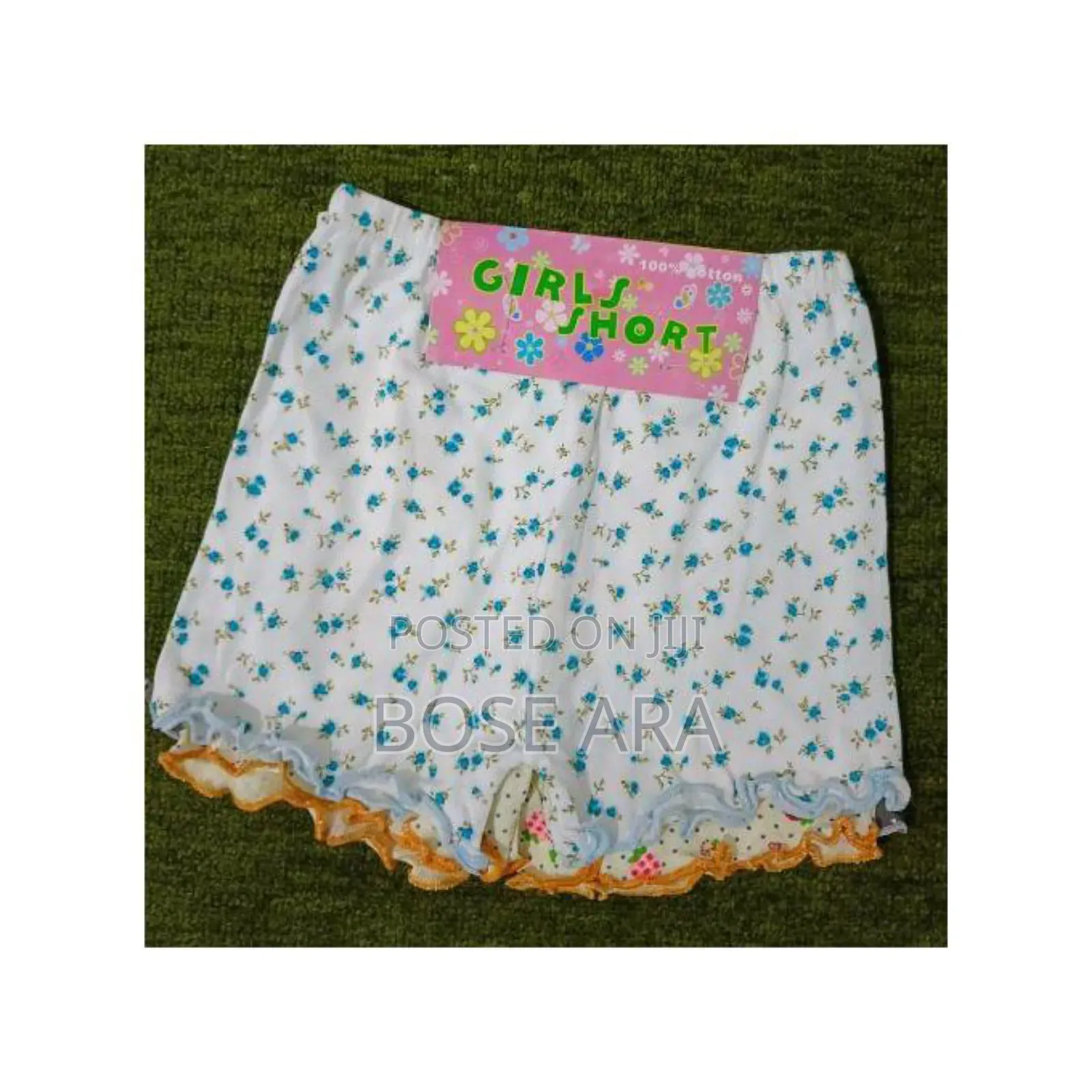 Girls Cotton Knicker Girls Short for 2 to 4year Old 3pieces