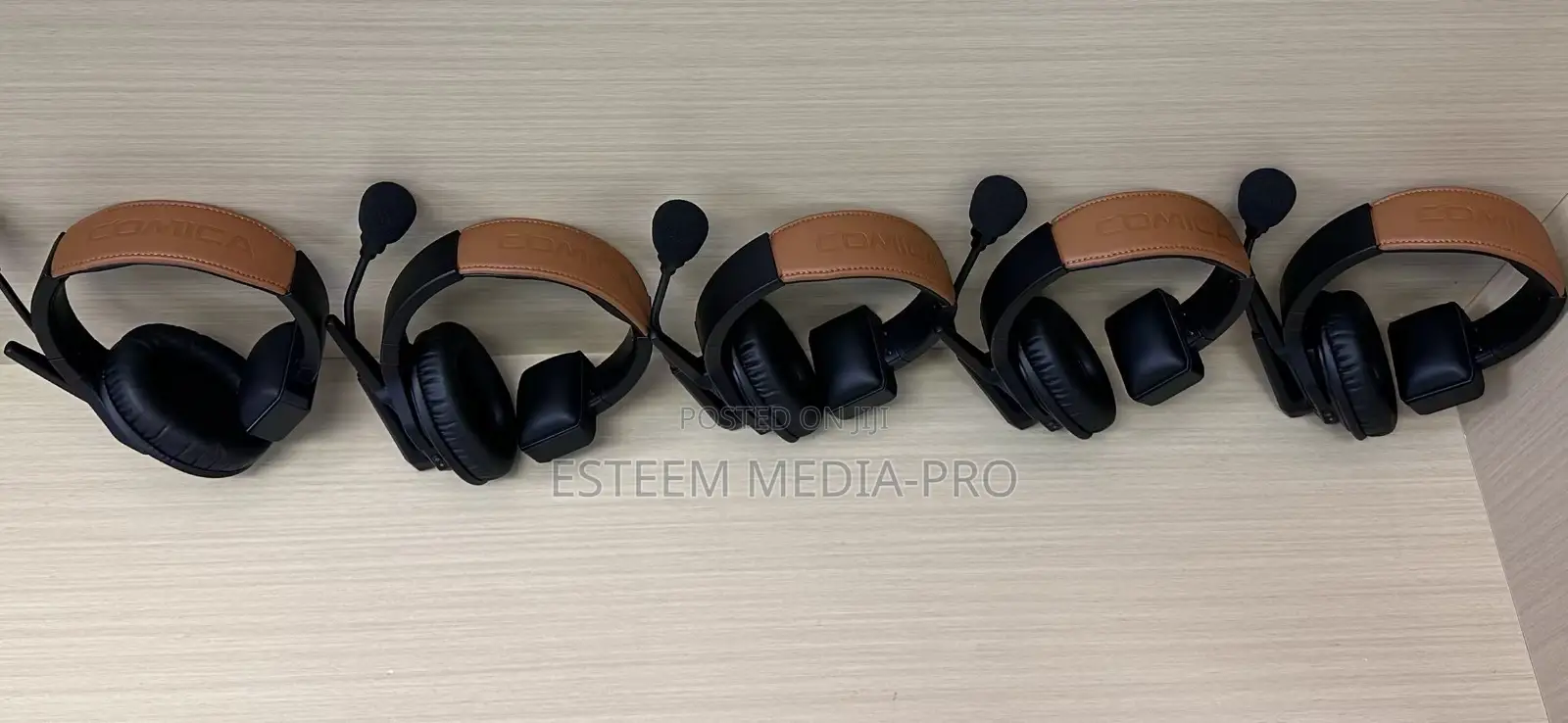 Comica Seekcom S1 Wireless Intercom Headset System (5 Headsets)