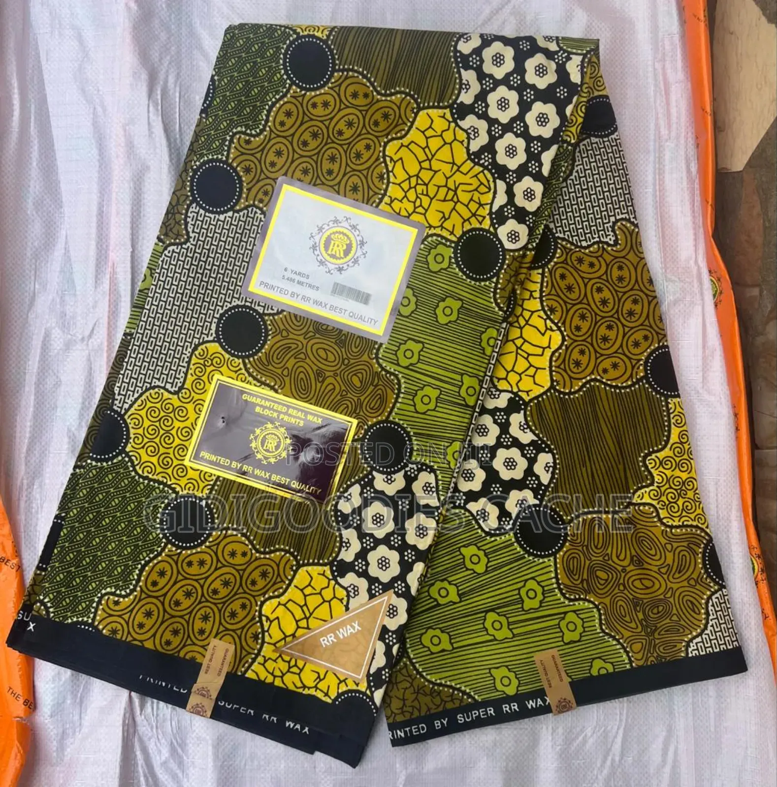 Beautifully Patterned Small Ankara Fabrics
