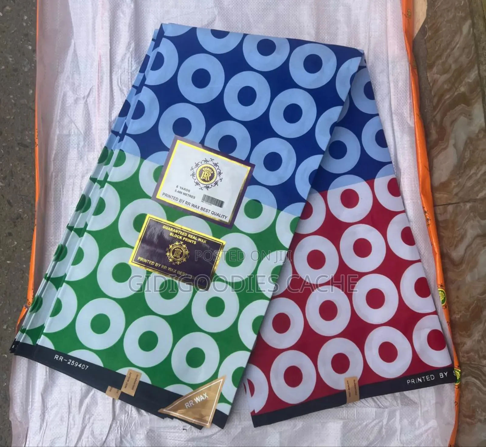 Beautifully Patterned Small Ankara Fabrics