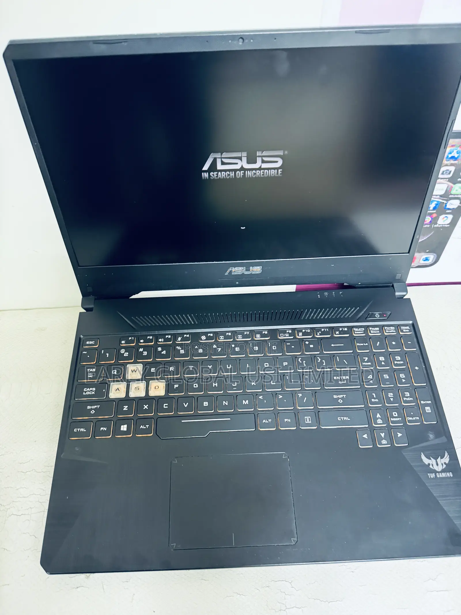Laptop Asus TUF Gaming A15 16GB Intel Core i7 SSD 512GB