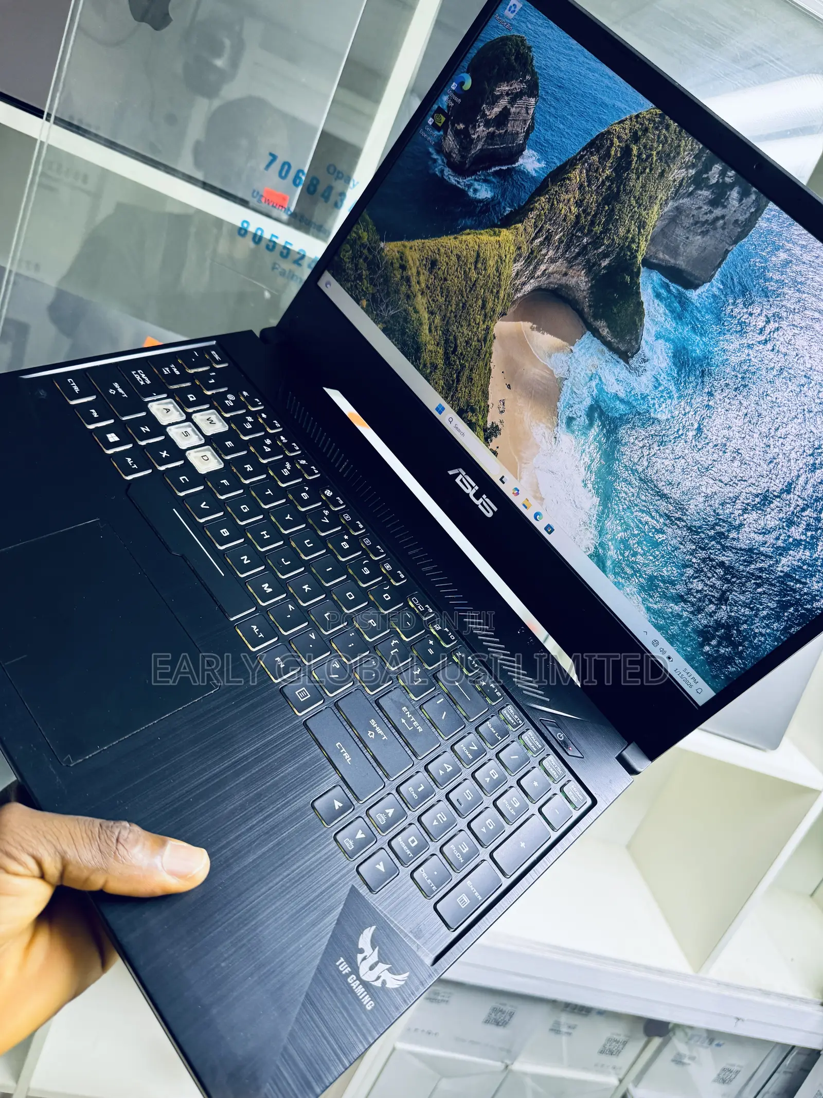 Laptop Asus TUF Gaming A15 16GB Intel Core i7 SSD 512GB