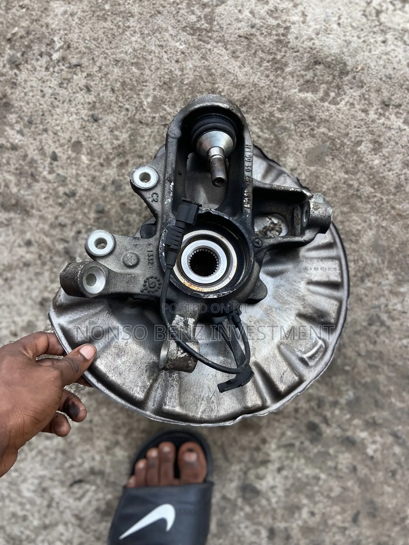 Back Hubs Gle, Ml 350 (W166), Gls