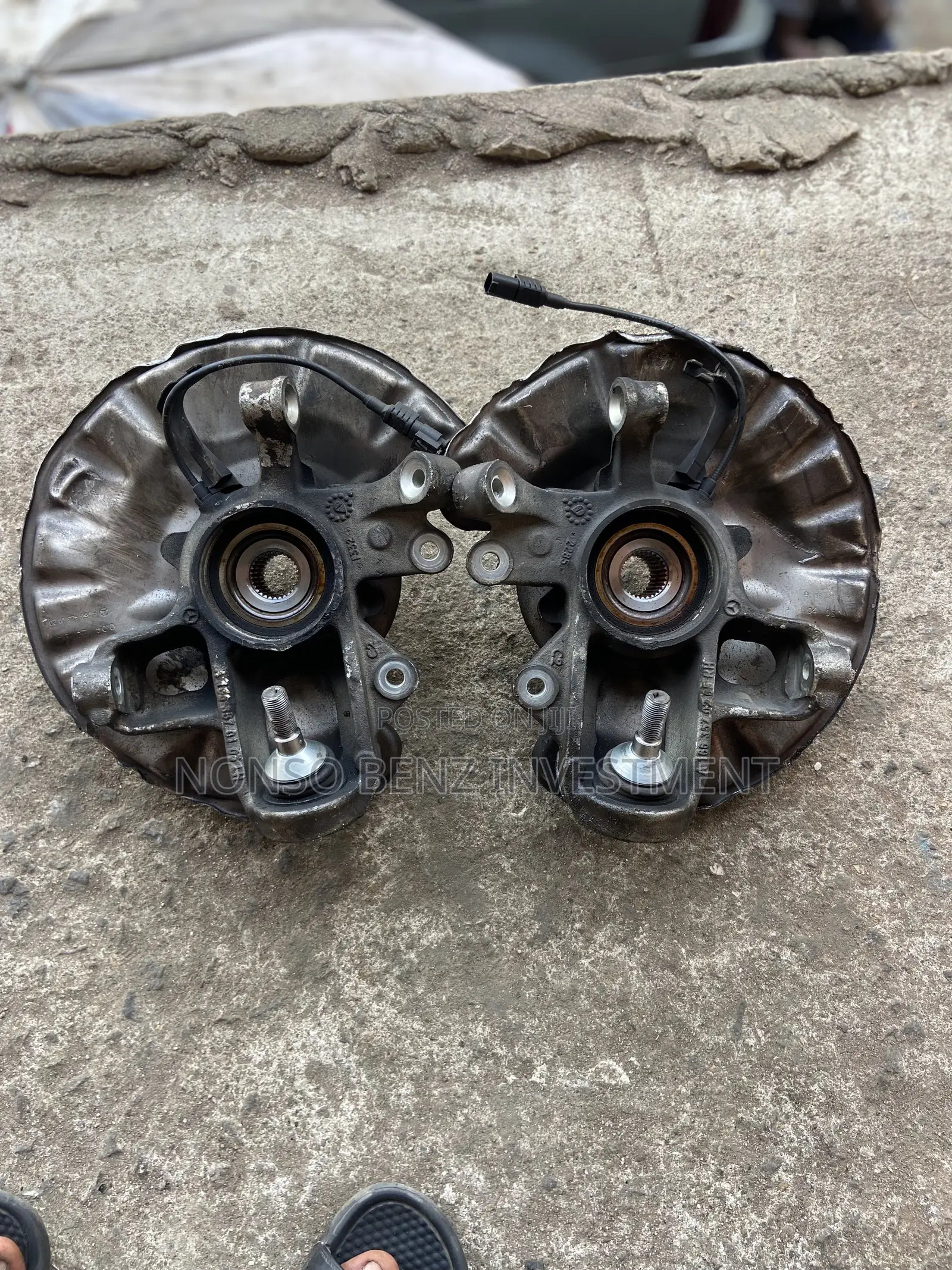 Back Hubs Gle, Ml 350 (W166), Gls