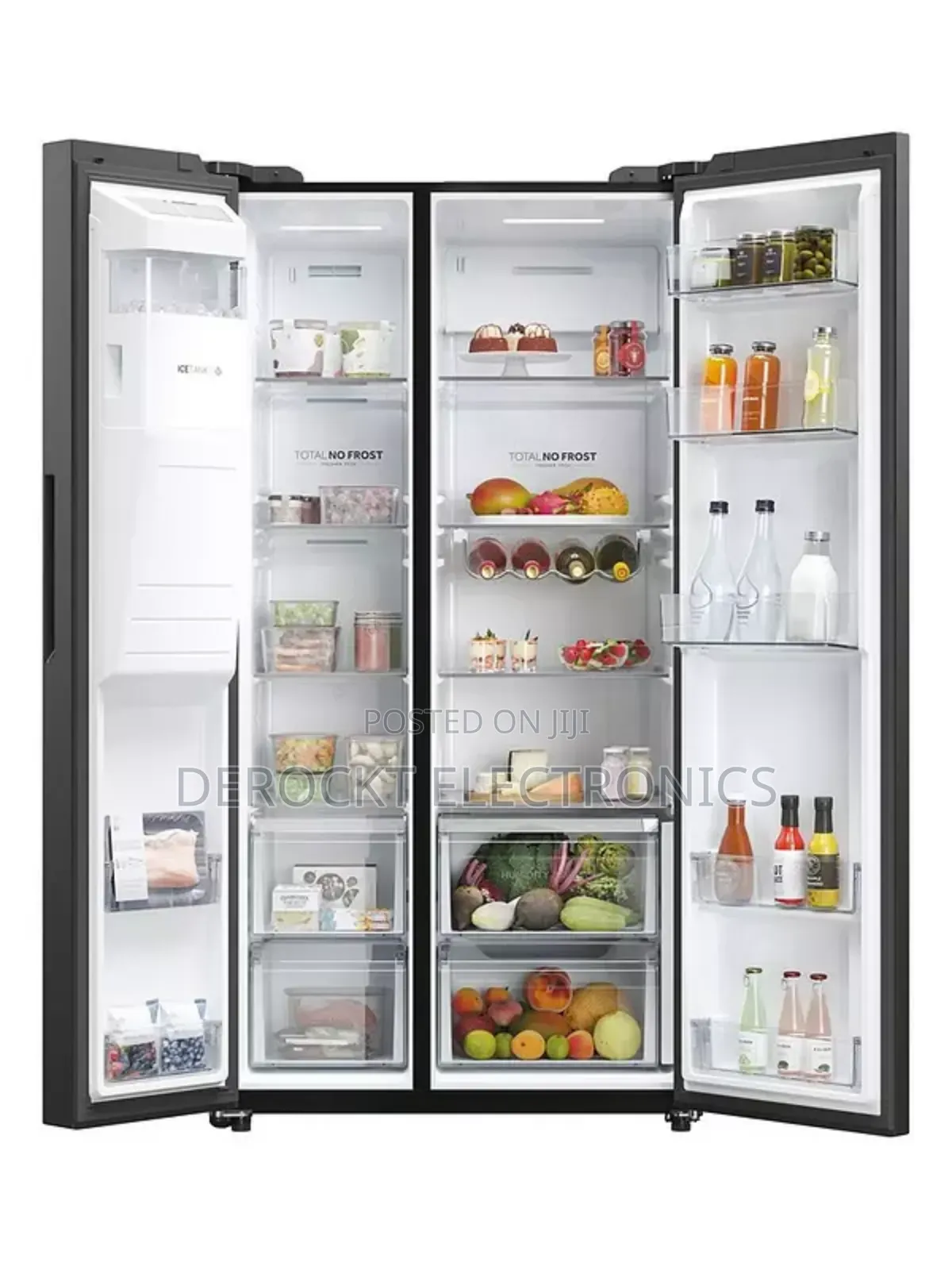 Haier 2025 Model Side by Side Frost Free Fridge Freezer With Dispenser