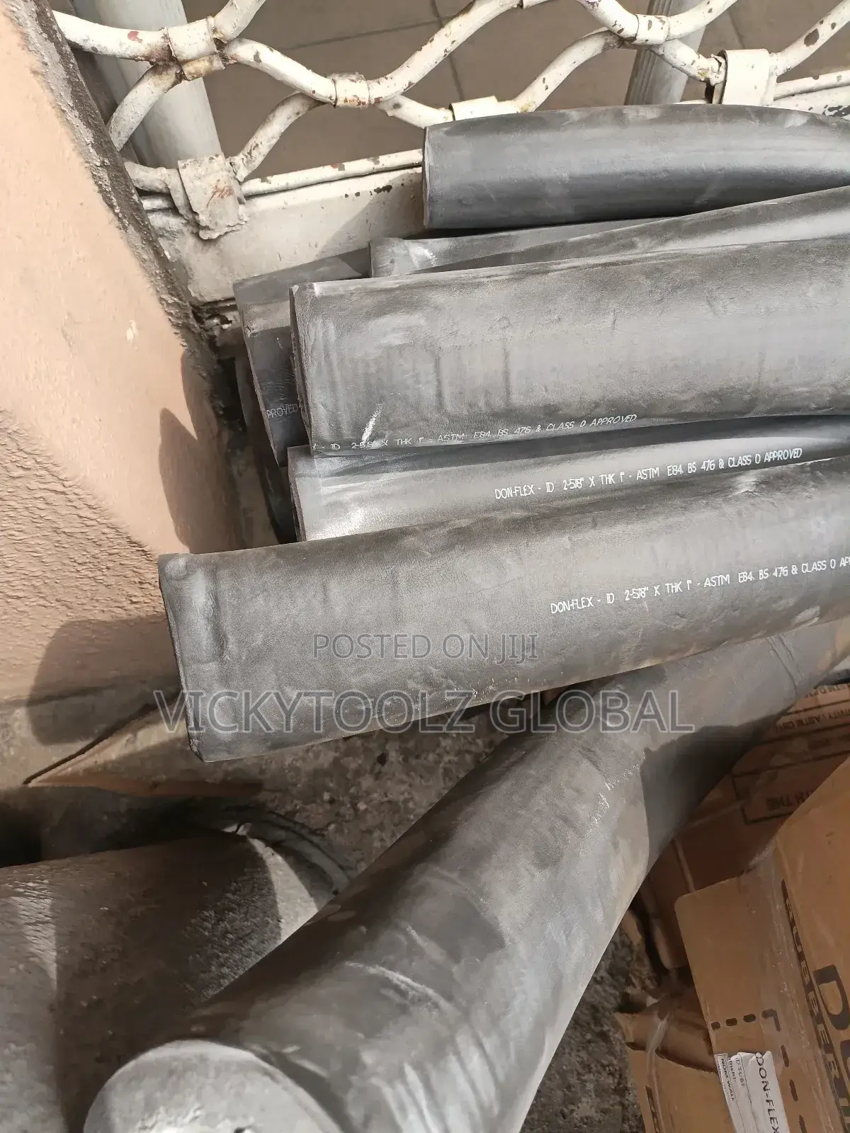 Rubber Insulation Tube 2 5⁄8 X1.8meter (25mm Thickness)