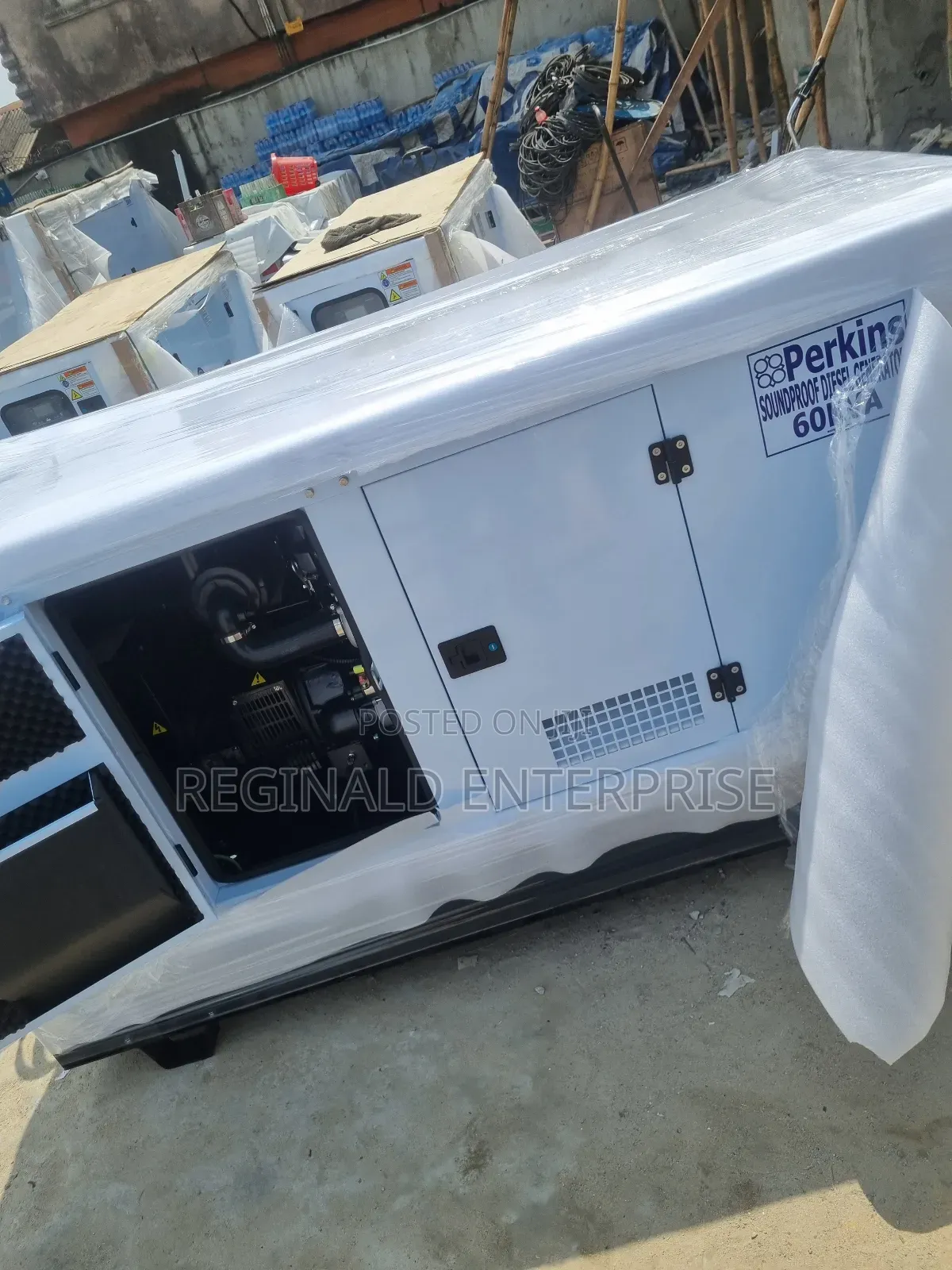 60kva Perkins Soundproof Generator Super Silent