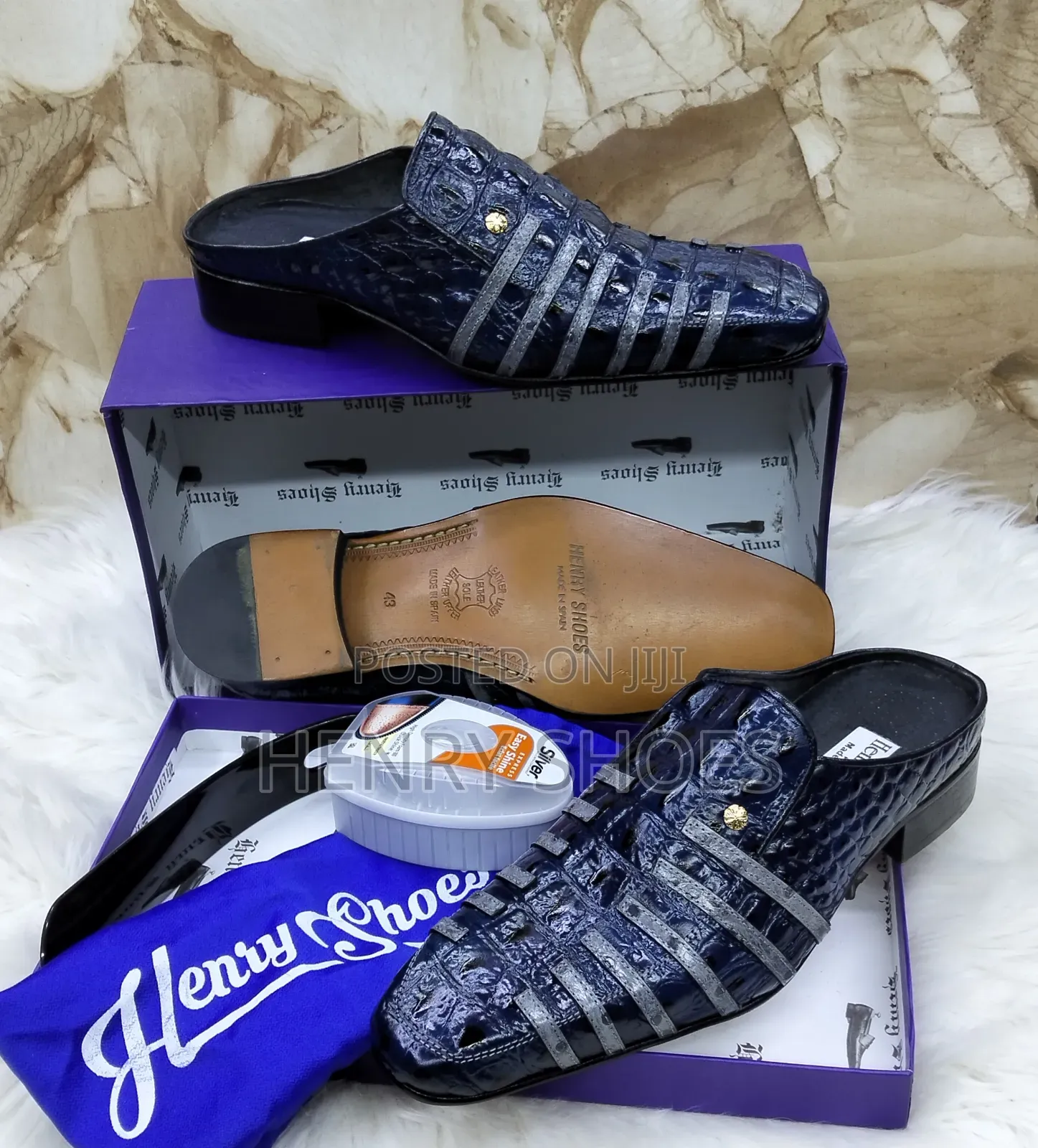 Big Sized Luxury Half Shoes