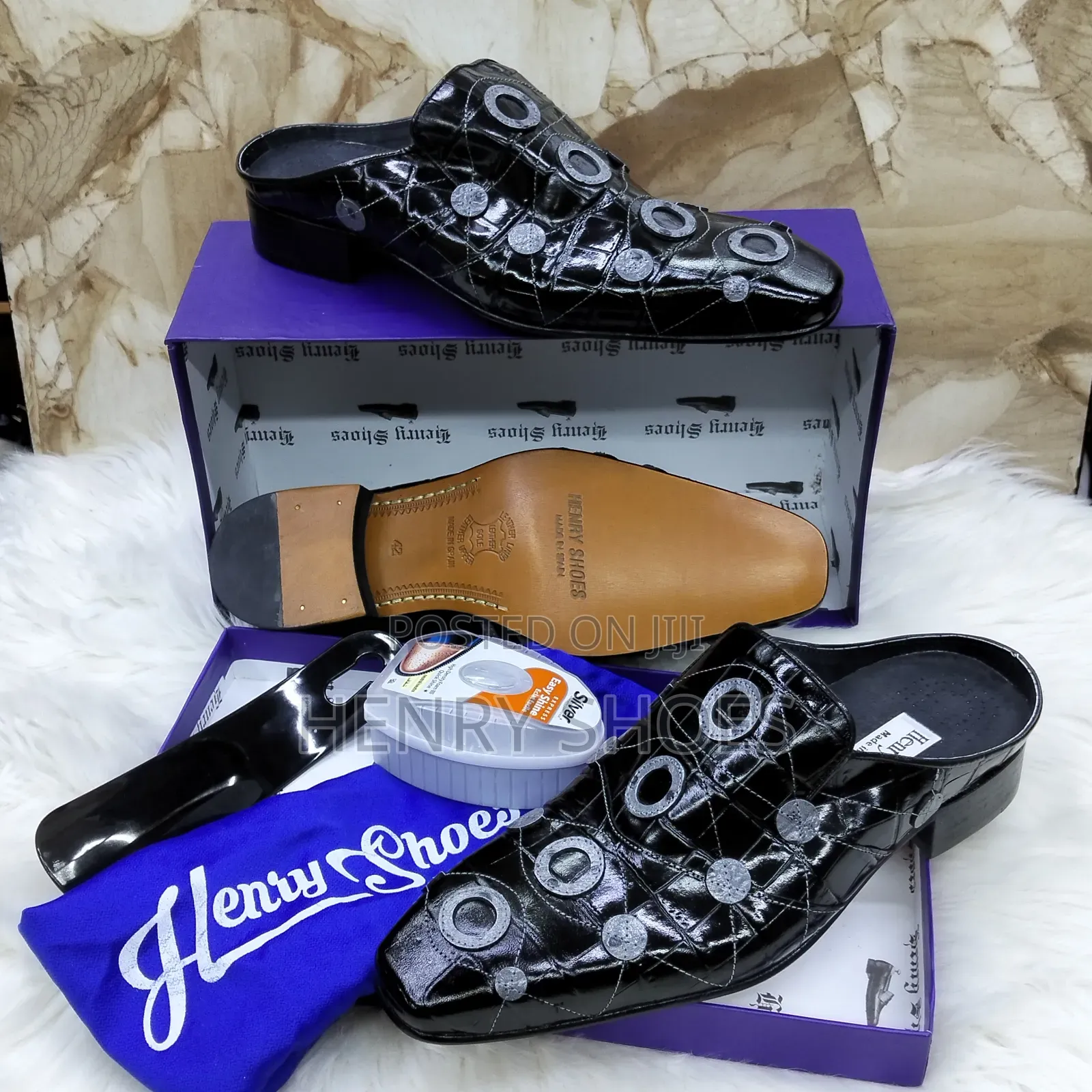 Big Sized Luxury Half Shoes