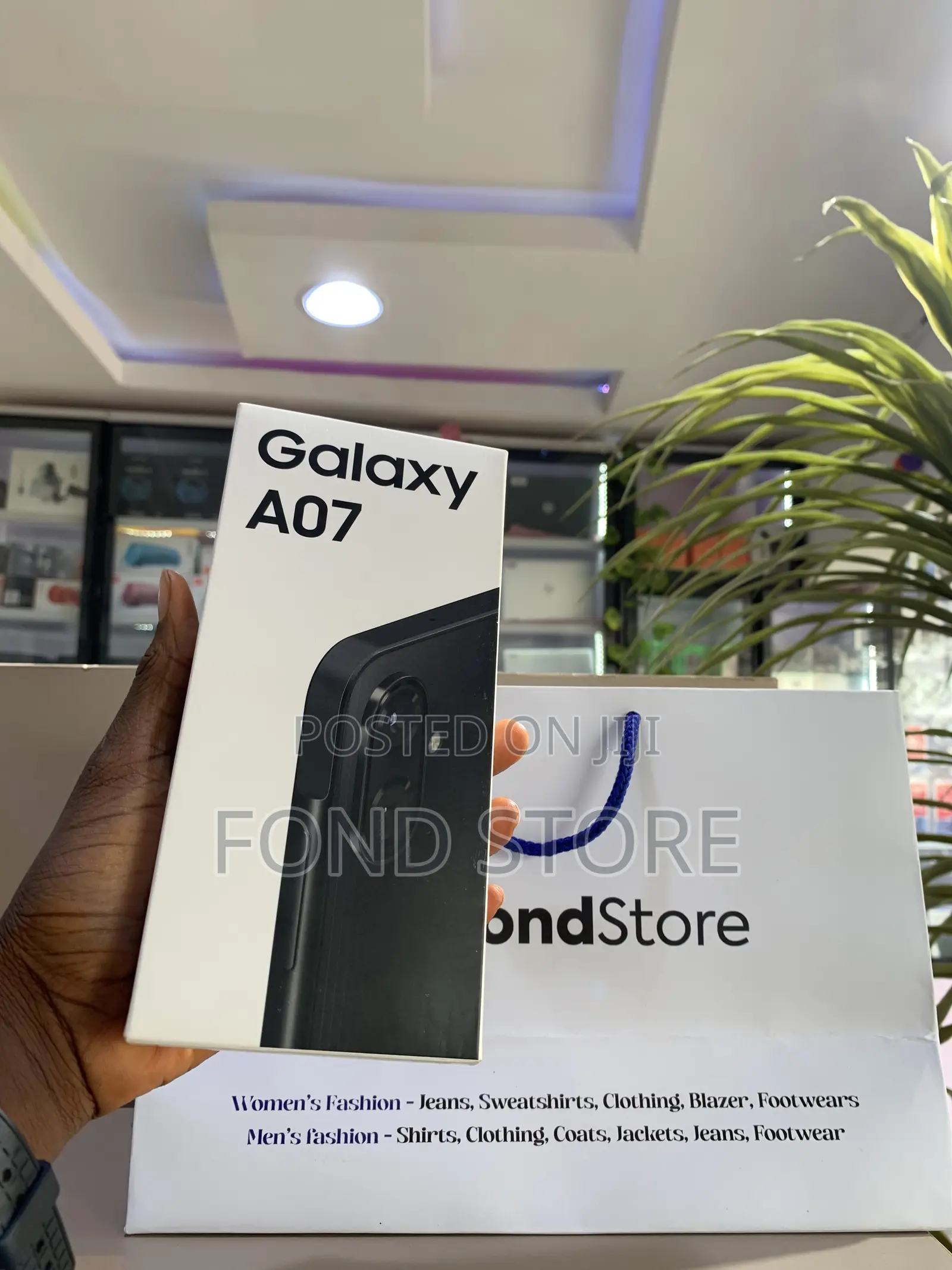 New Samsung Galaxy A07 4G 128 GB Black
