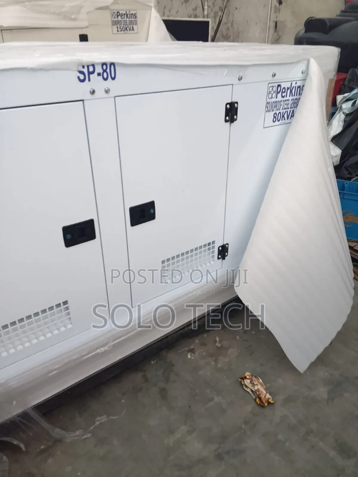 80 Kva Perkins Diesel Generator 100% Copper Coil