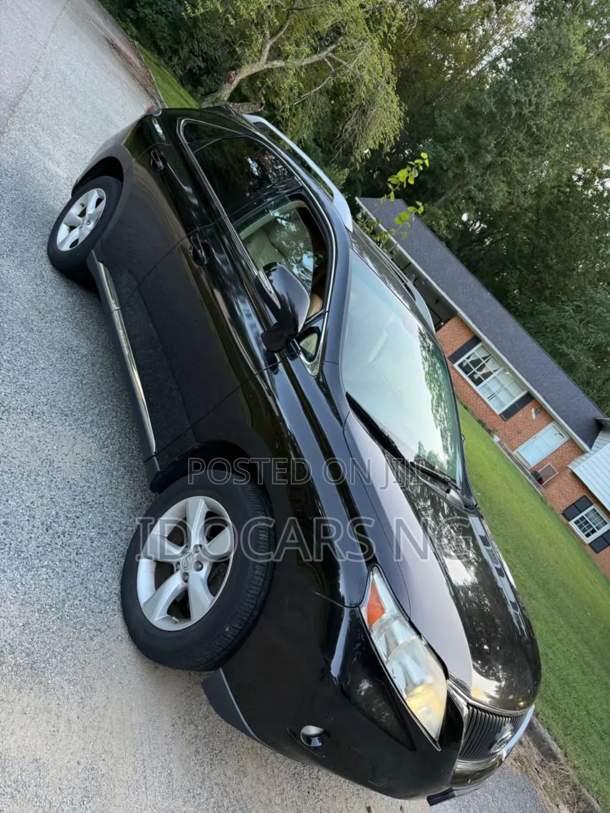 Lexus RX 350 FWD 2012 Black
