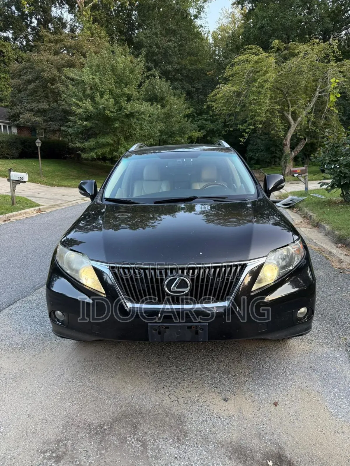 Lexus RX 350 FWD 2012 Black