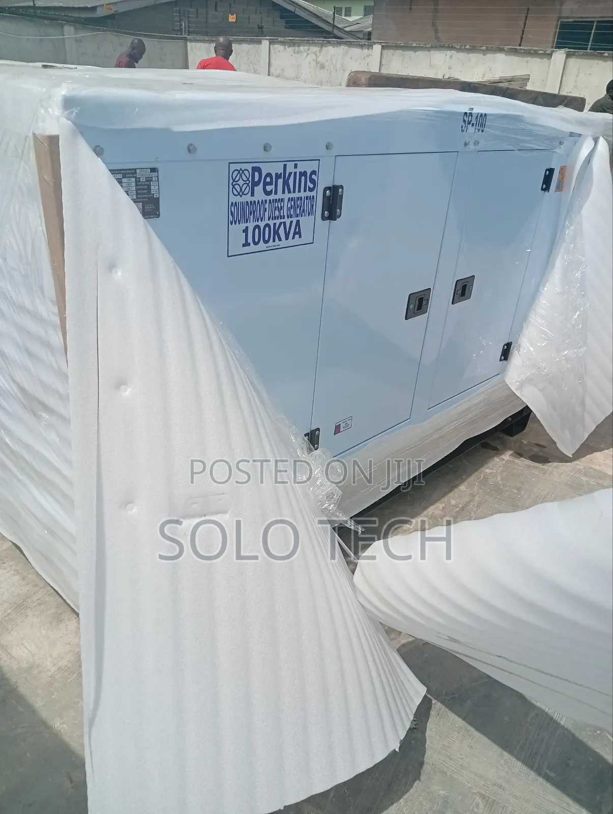 Brand New 100 Kva Perkins Soundproof Diesel Generator100% Copper Coil