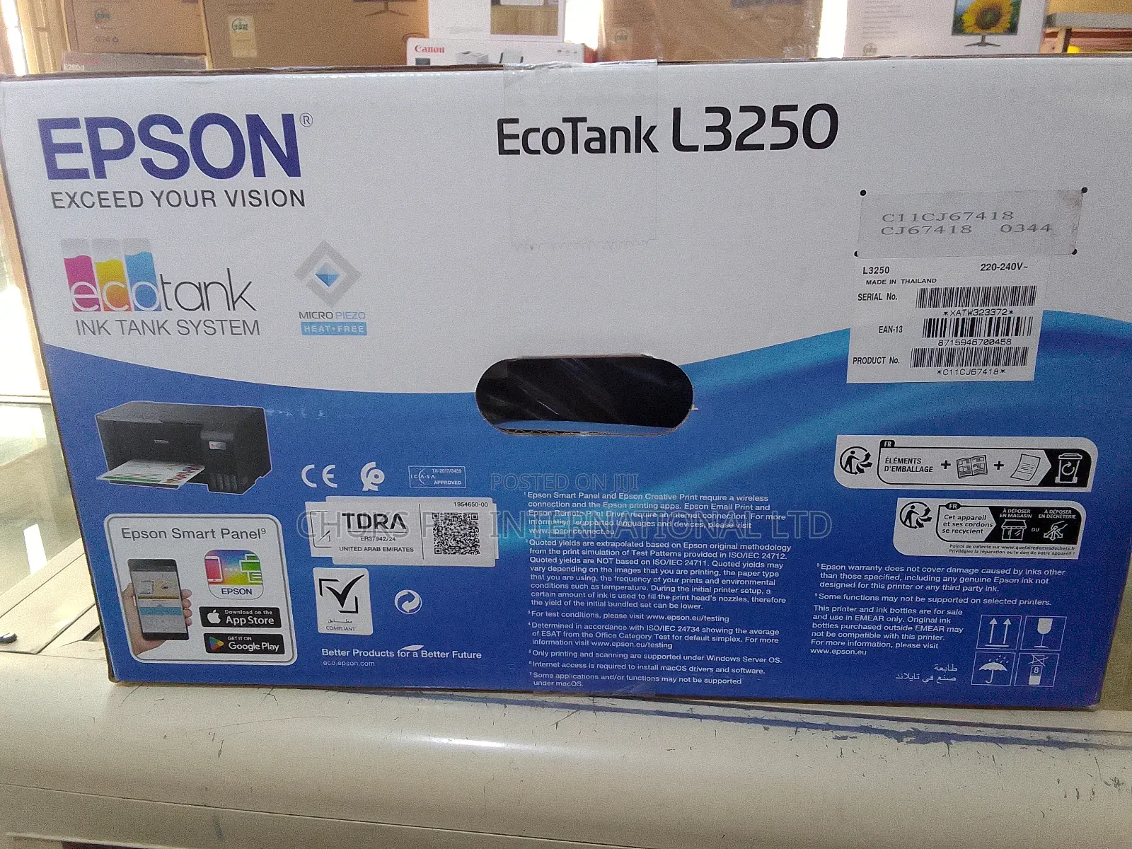 Epson Ecotank L3250