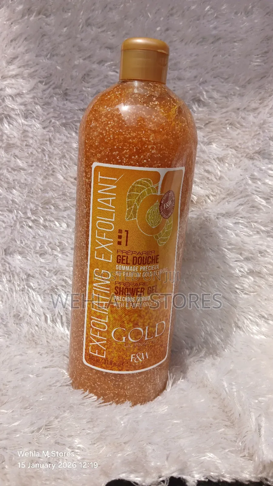 Fair and White Gold Exfoliating Shower Gel