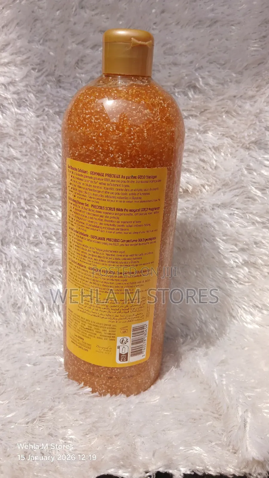 Fair and White Gold Exfoliating Shower Gel