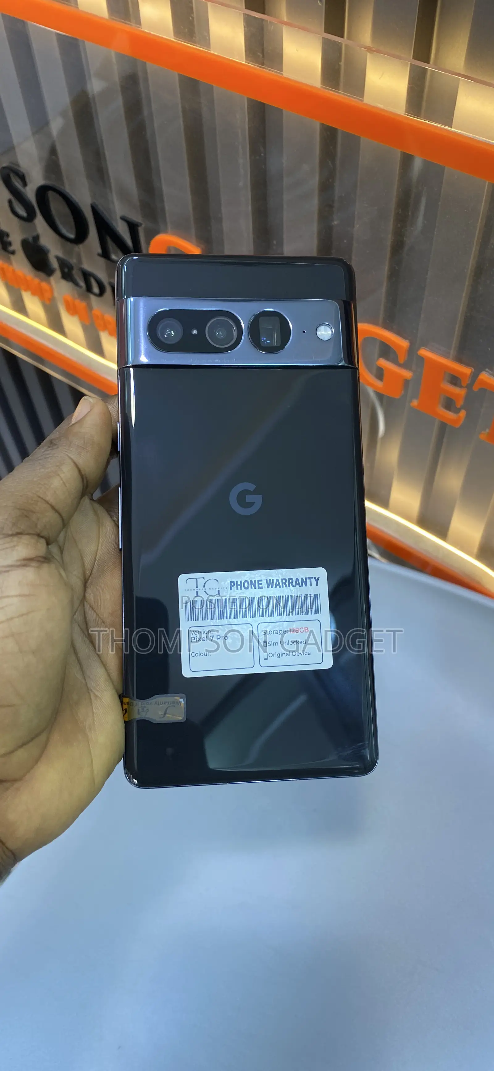 Google Pixel 7 Pro 128 GB Black
