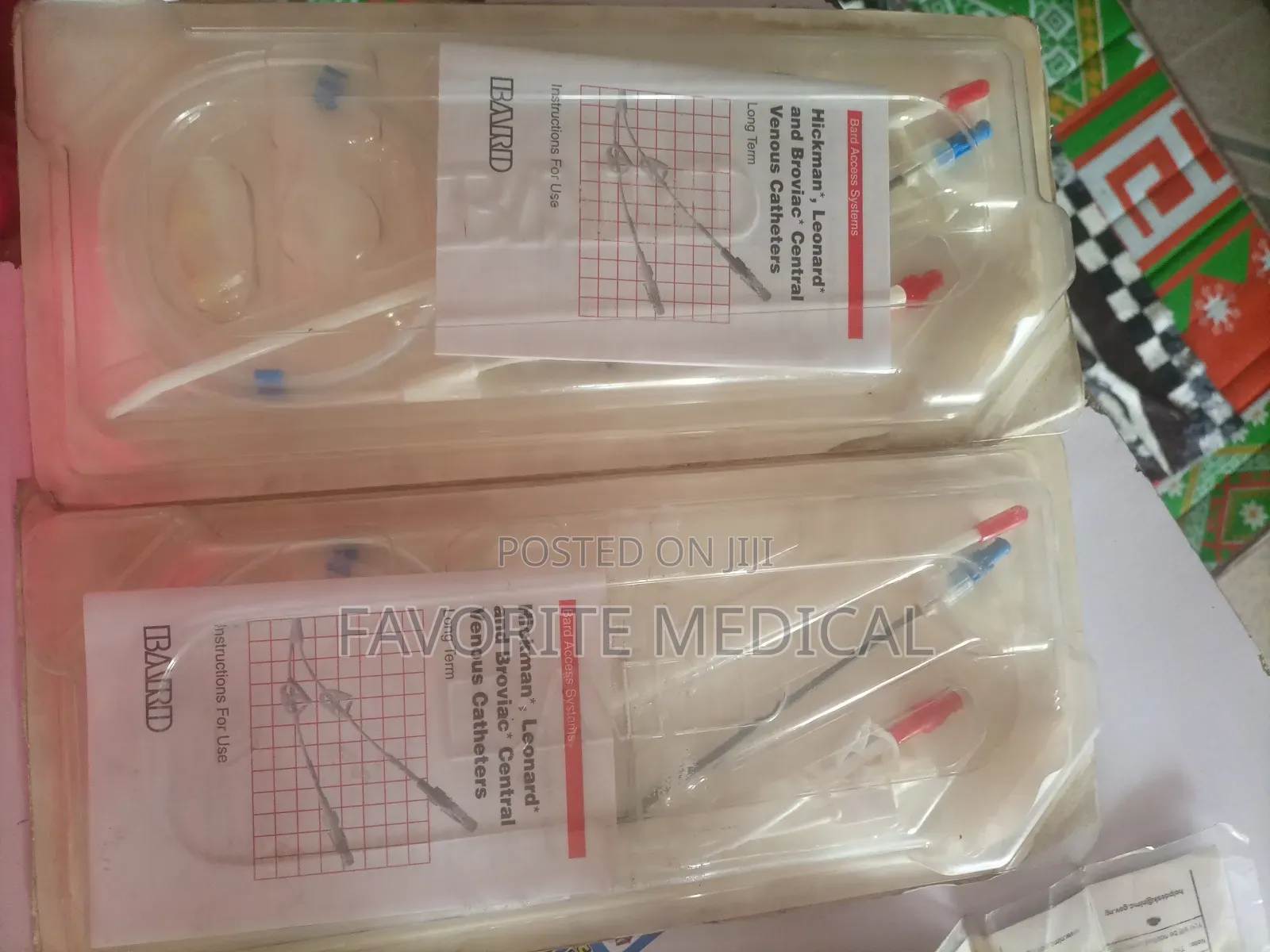Hickman, Leonard and Broviac Double Lumen Central Venous Catheters