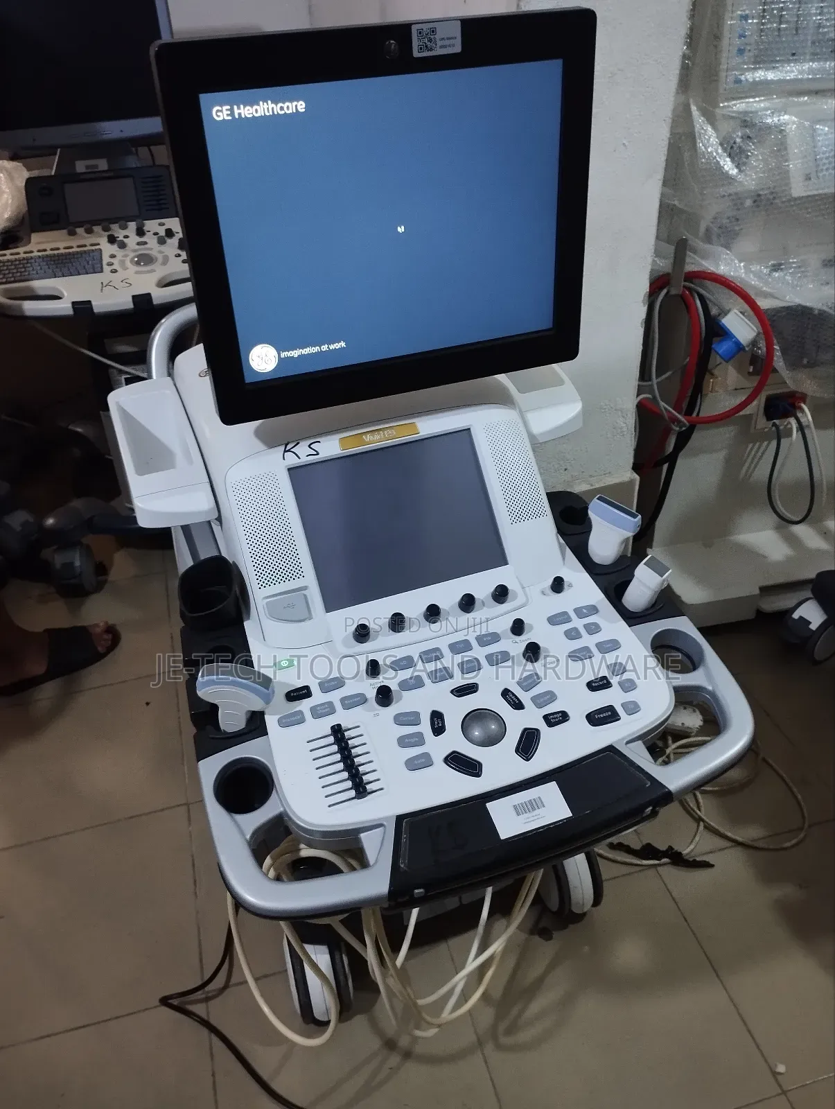 Ge Vivid E9 Ultrasound Machine (Full Option Cardiac)