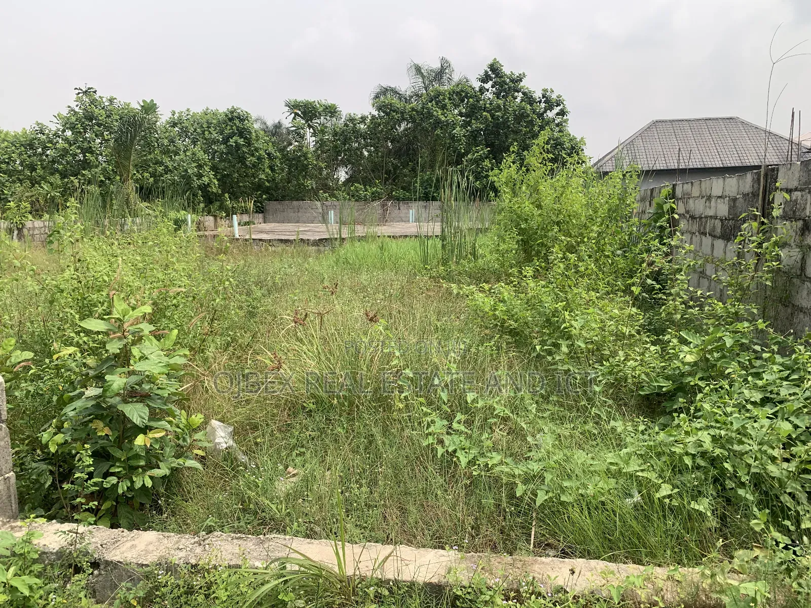 Full Plot Fenced With German Floor