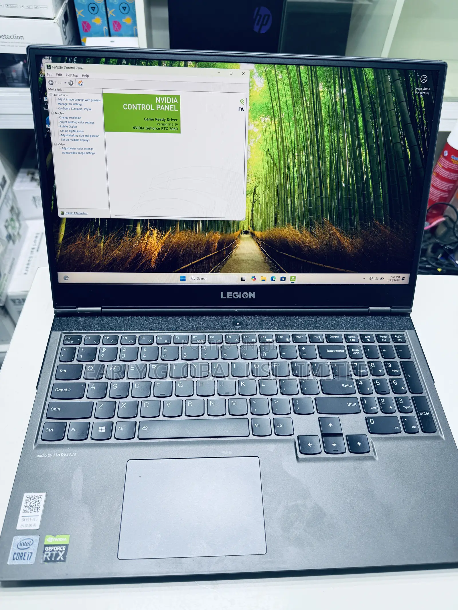 Lenovo Legion Y7000P IRX9 Gaming Laptop 16GB Intel Core i7 SSD 512GB