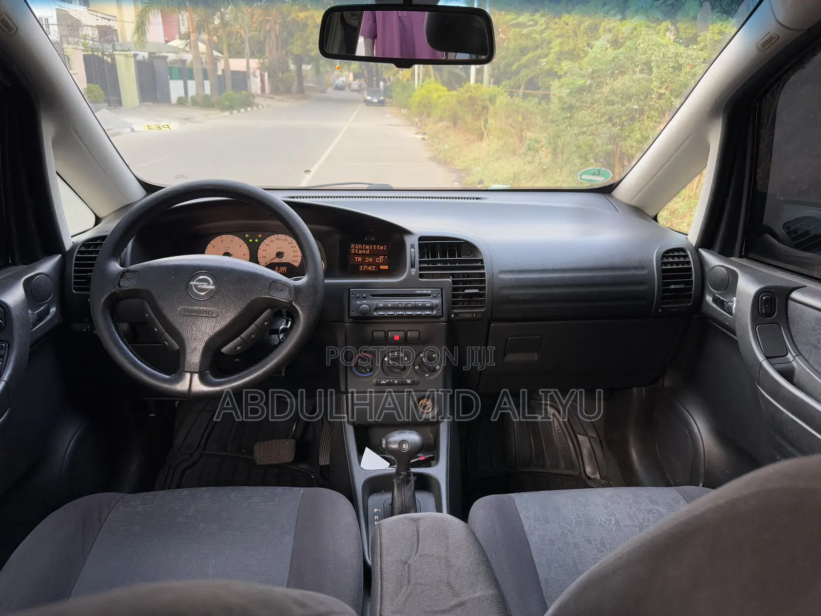 Opel Zafira 2005 Gray
