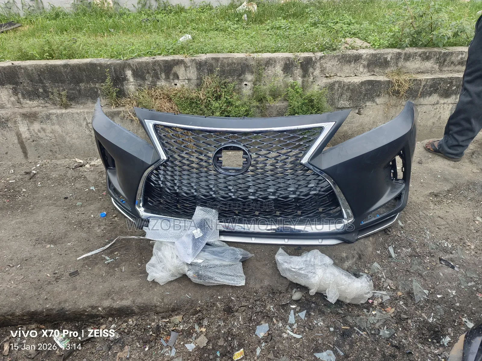 Front Bumper Rx350 2010 Upgraded to 2020