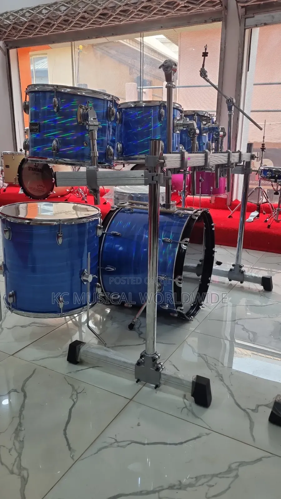 Yamaha Drum Set 7pcs