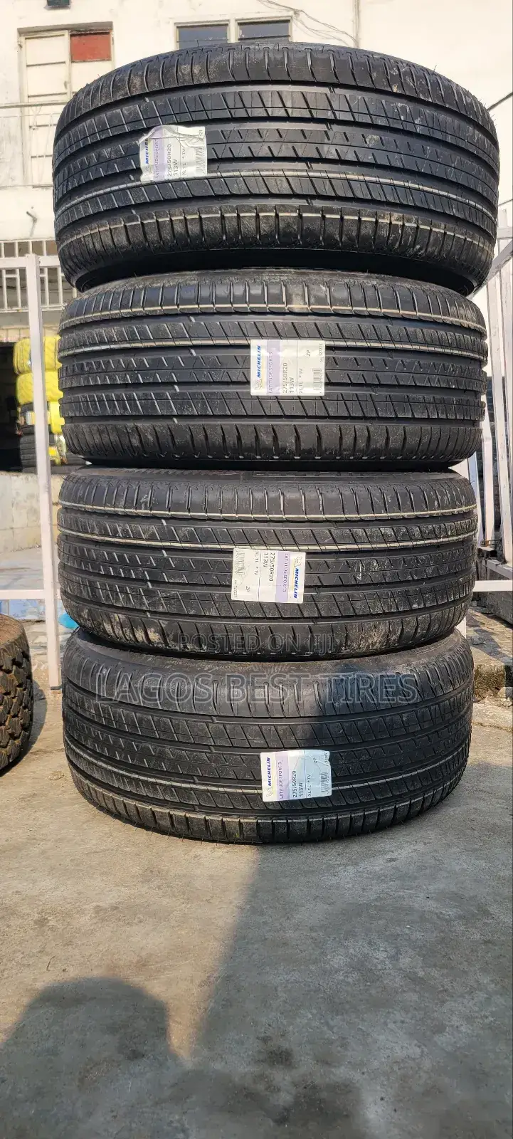 Latest Michelin Run on Flat 275 50 20 Made in U.S.A
